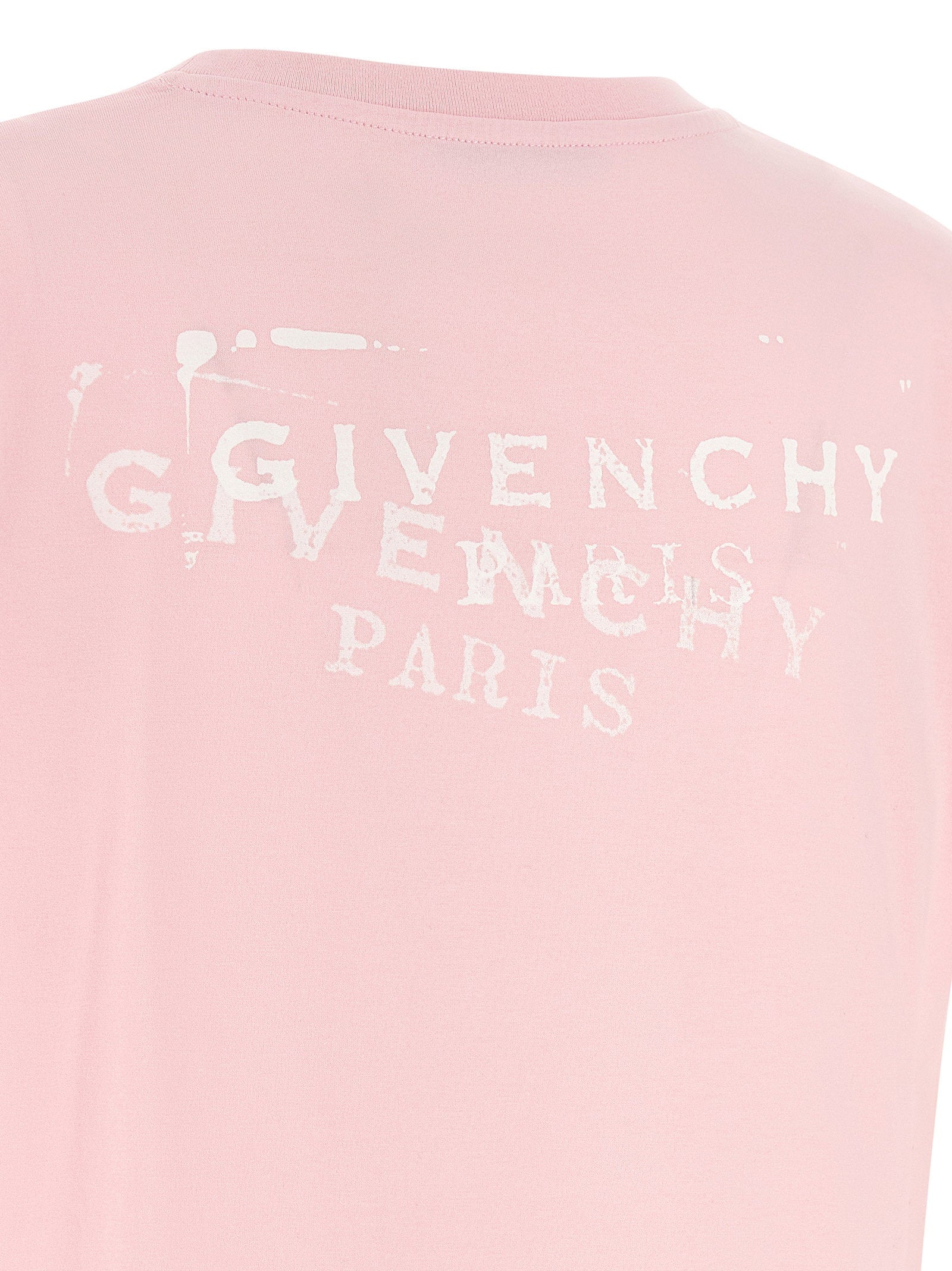 Givenchy Women's T-Shirt Logo Stamp