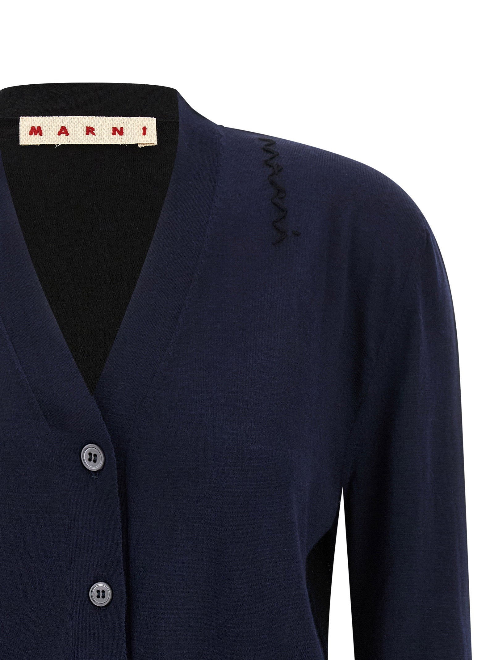Marni Women's Two-Tone Cardigan