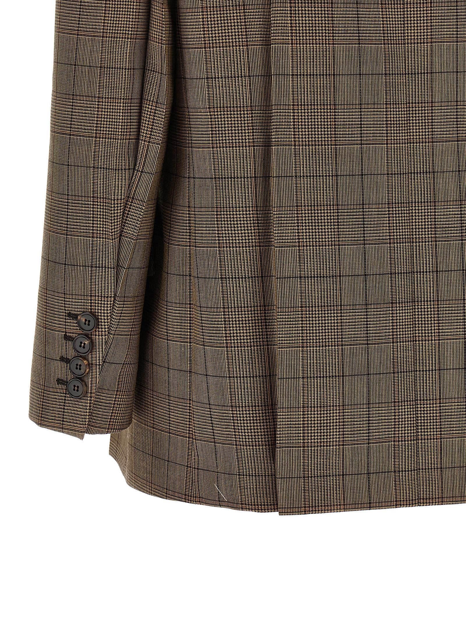 Chloé Women's Check Double-Breasted Blazer