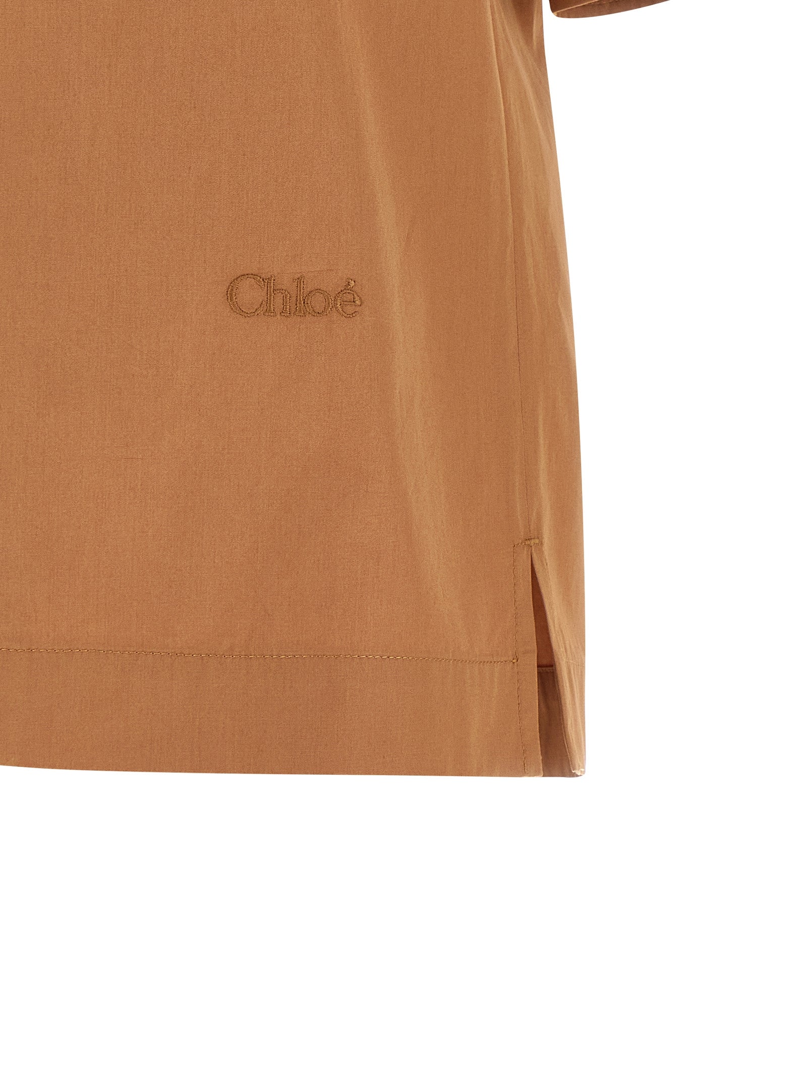 Chloé Women's Logo Embroidery Shirt