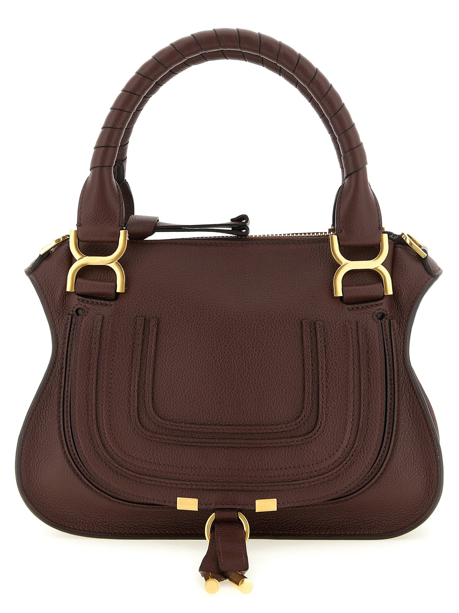 Chloé Women's Marcie Bag With Saddle Stitching