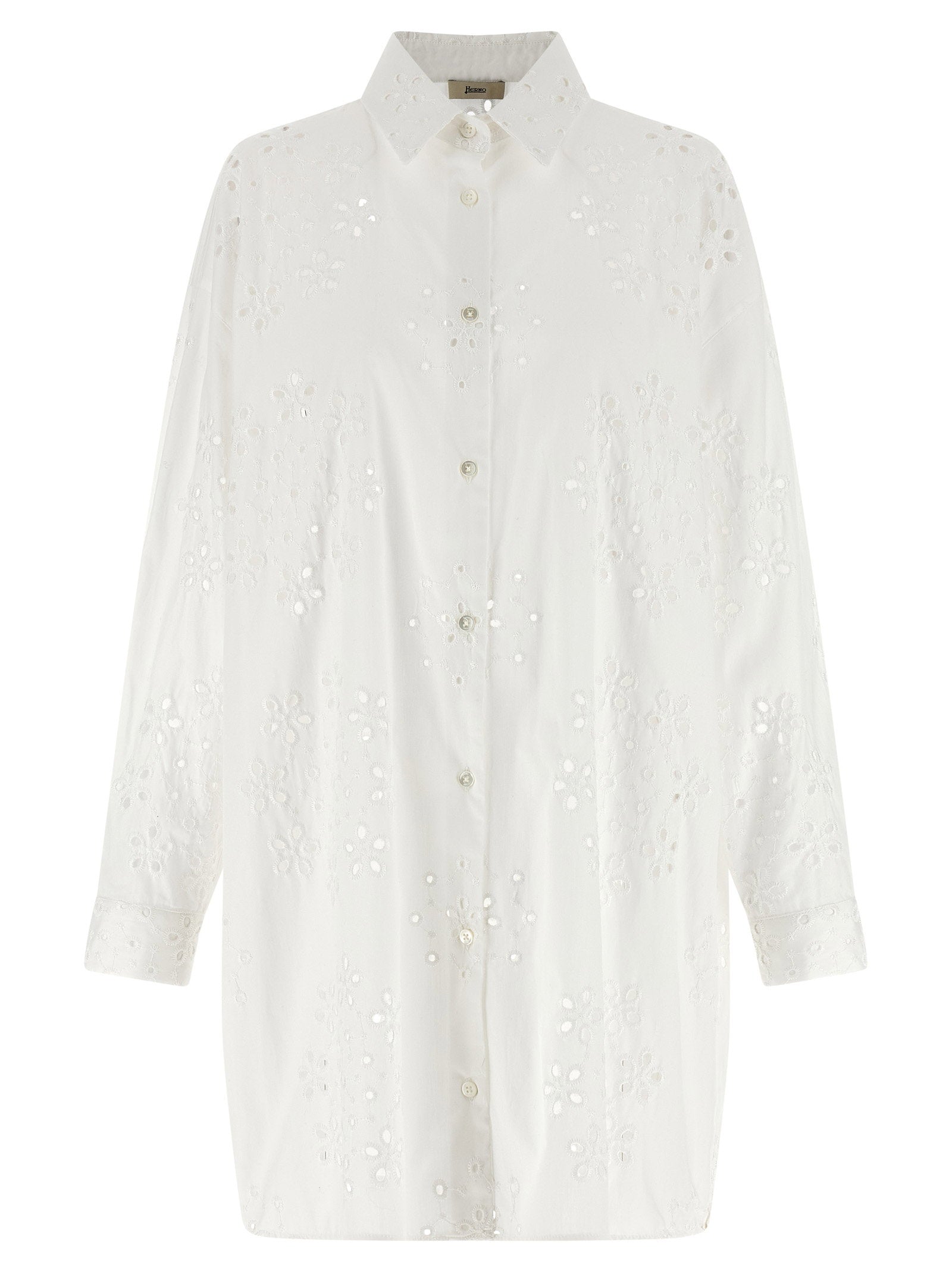 Herno Women's Broderie Anglaise Shirt