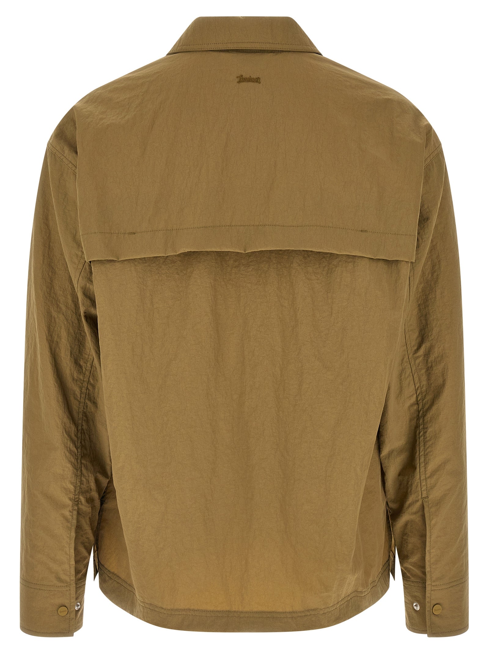 Laminar Men's Shacket Rippled Effect