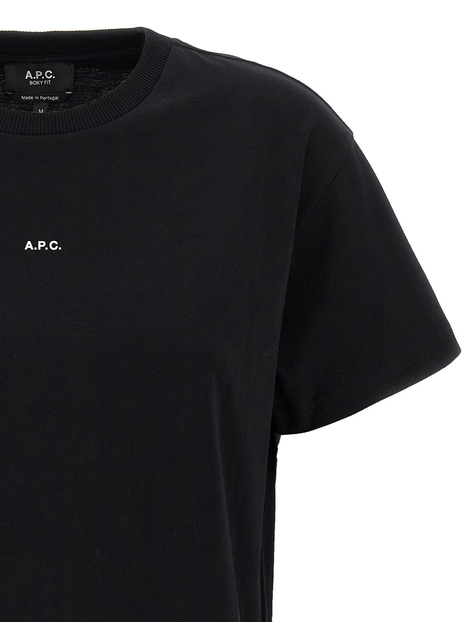 A.P.C. Women's Boxy Micro Logo T-Shirt