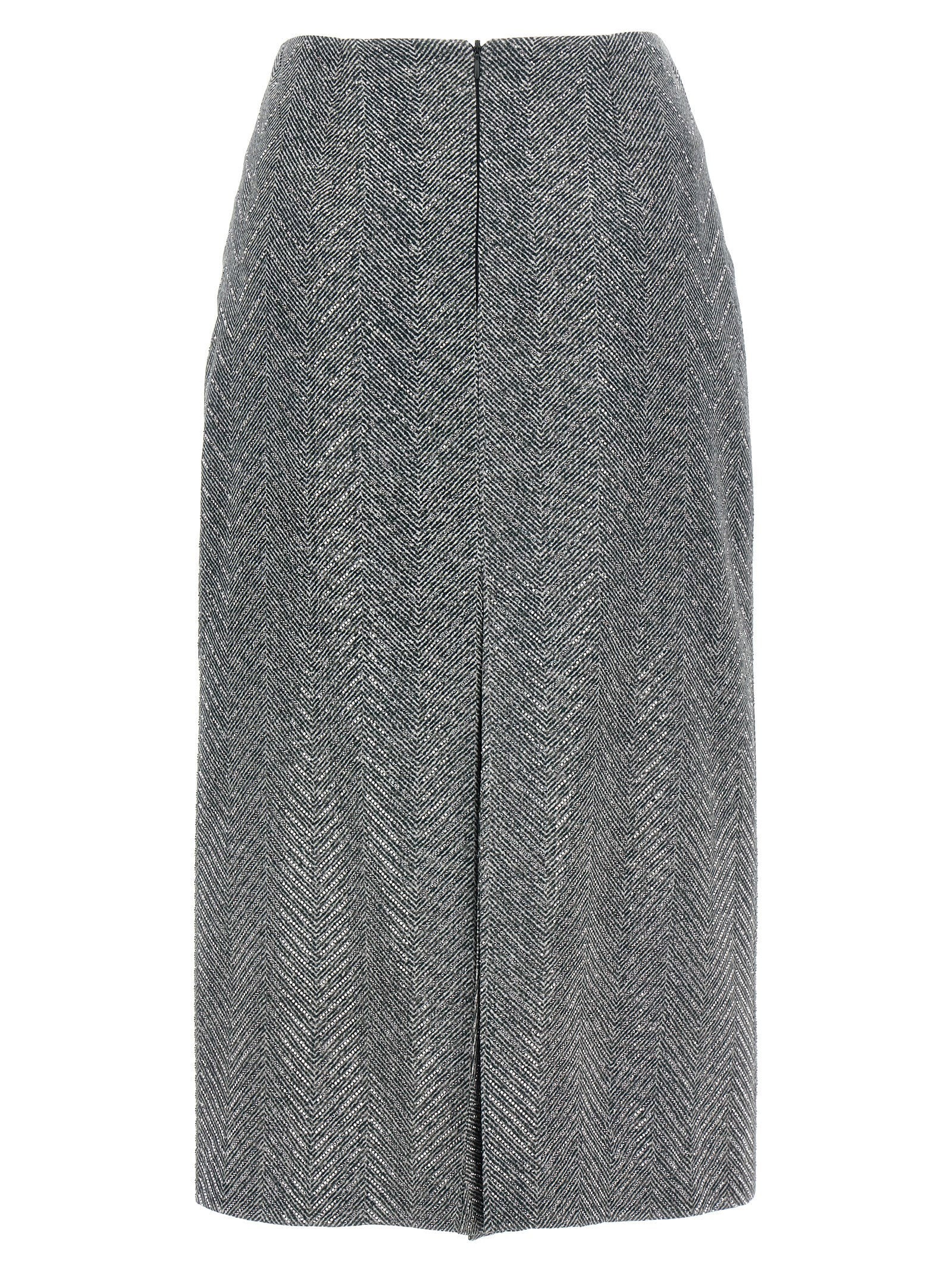 Ermanno Scervino Women's Rhinestone Skirt