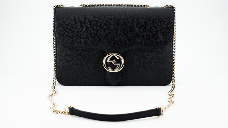 Gucci Elegant Calf Leather Shoulder Women's Bag