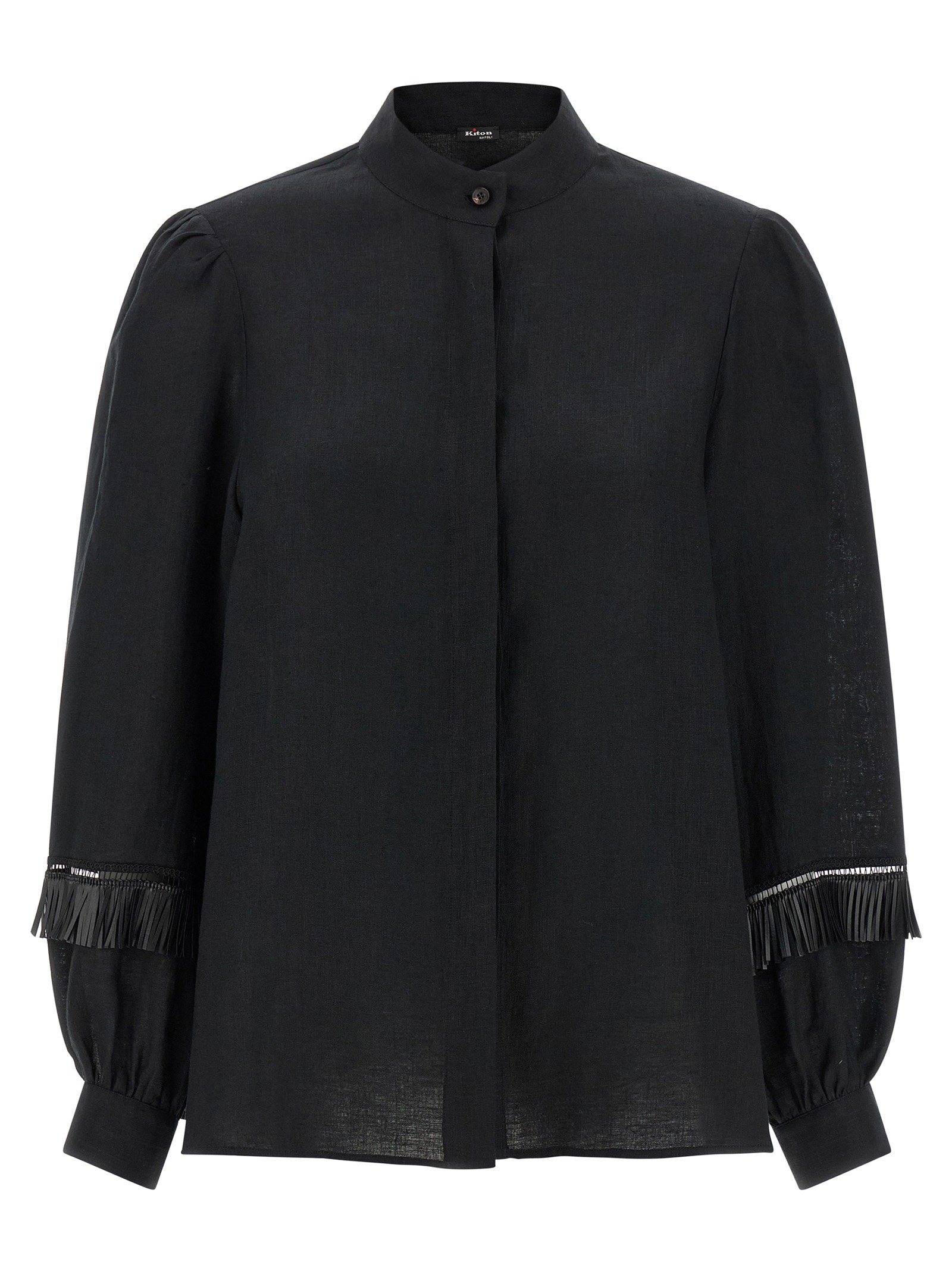 Kiton Women's Fringed Shirt