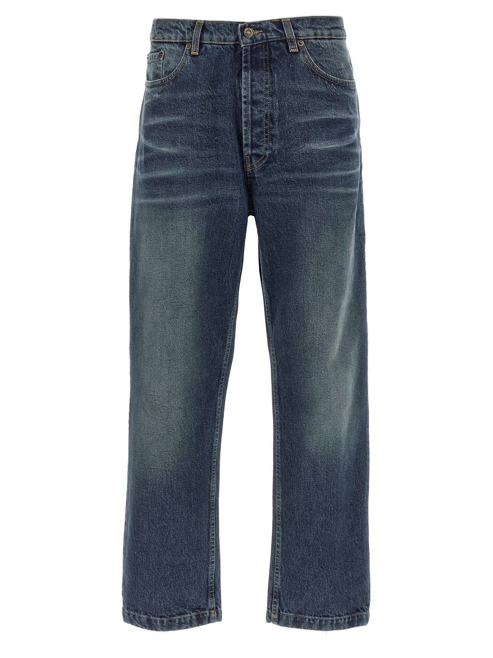 Riviera Project Men's Stone Washed Jeans