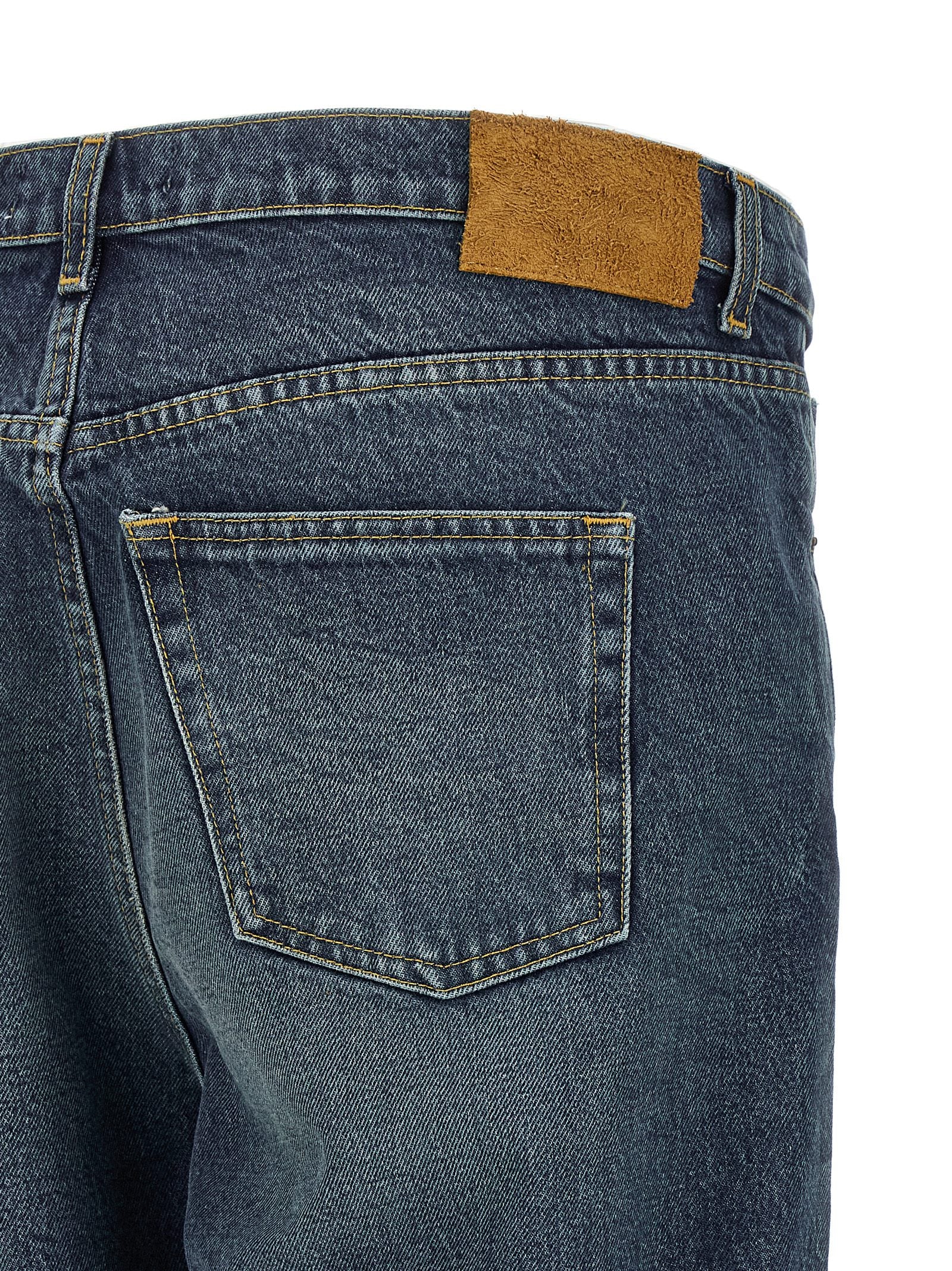 Riviera Project Men's Stone Washed Jeans