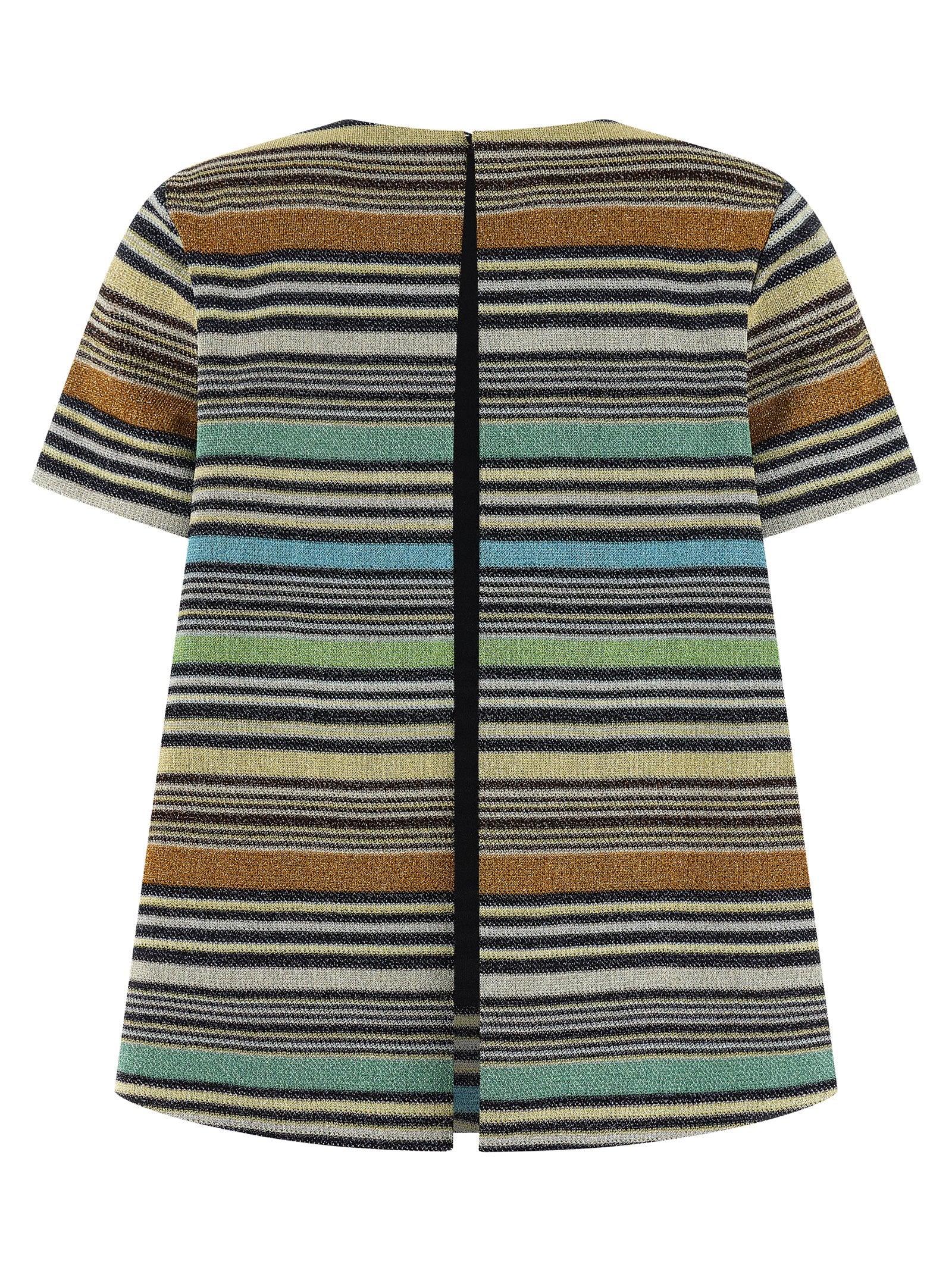 Missoni Women's Lamé Stripes T-Shirt