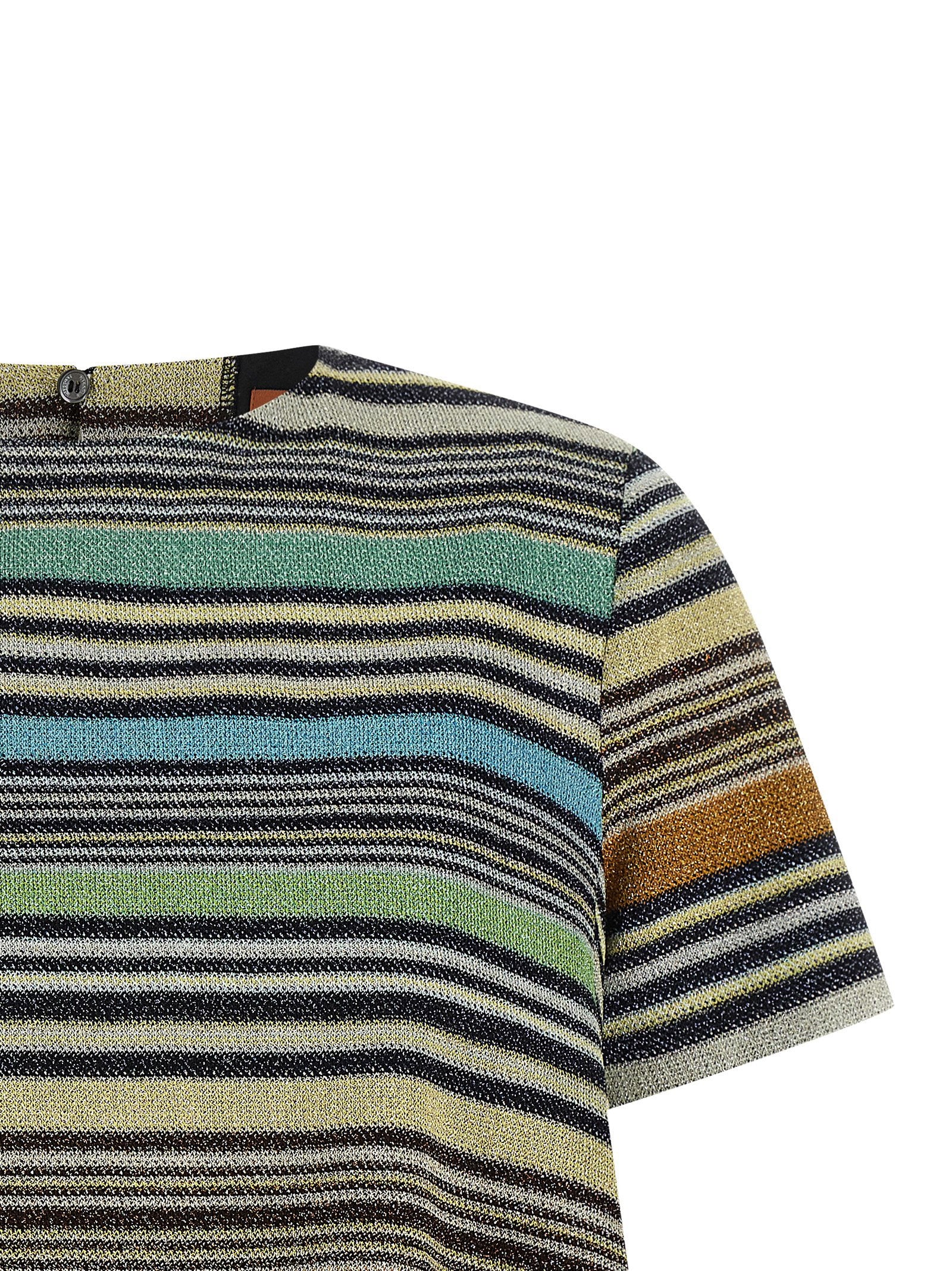 Missoni Women's Lamé Stripes T-Shirt
