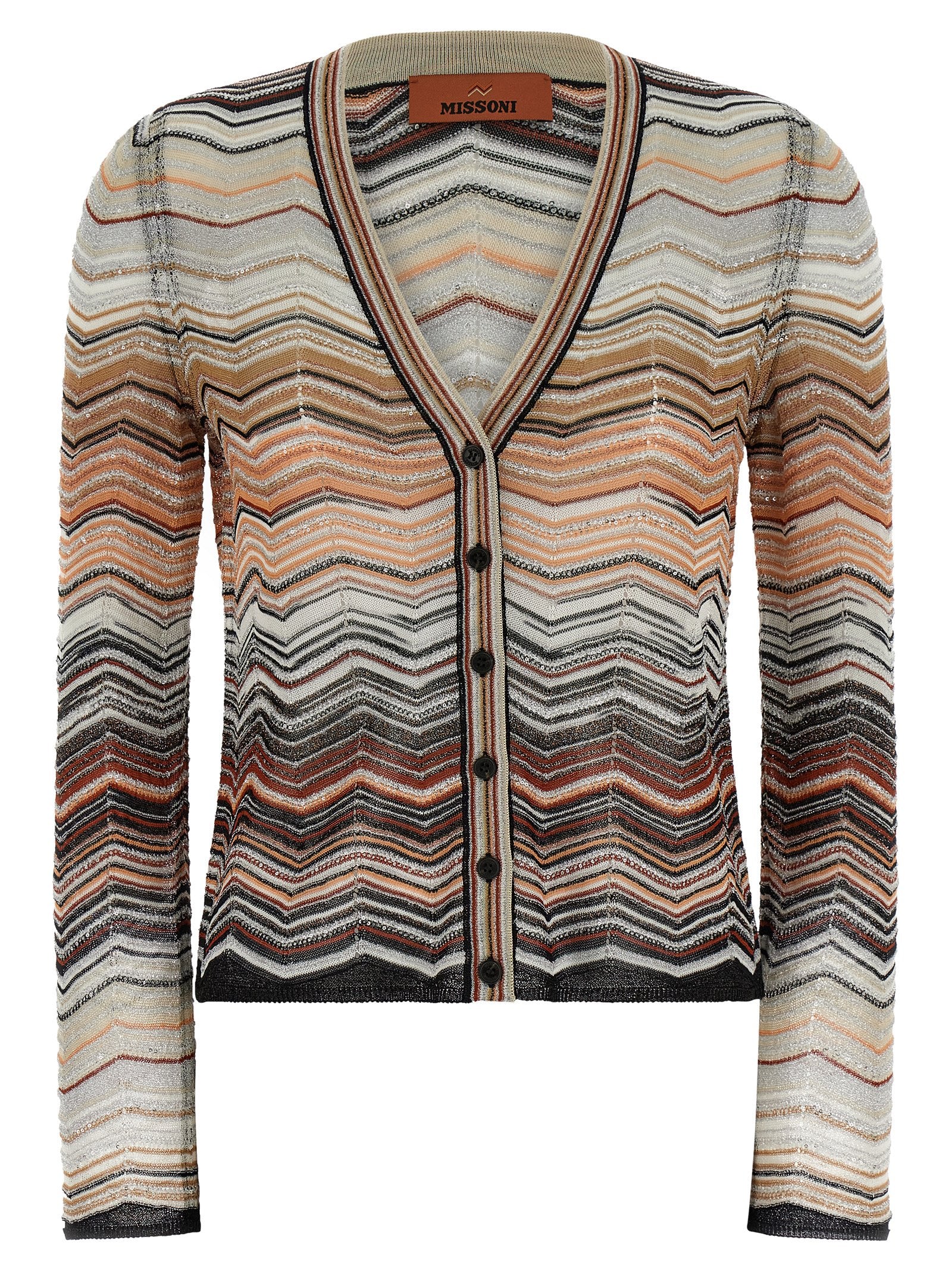 Missoni Women's Chevron Lamé Cardigan