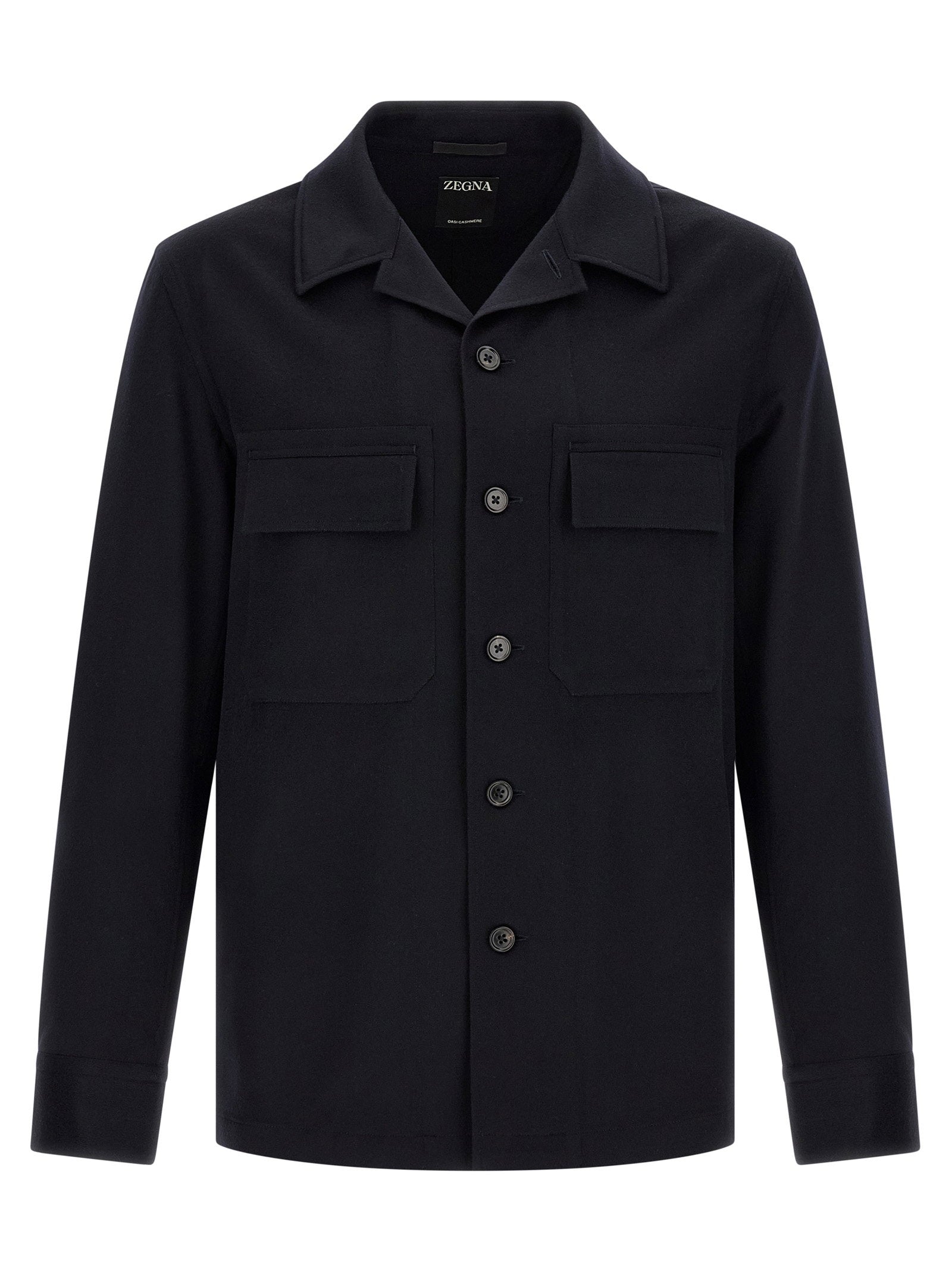 Zegna Men's Oasis Cashmere Overshirt