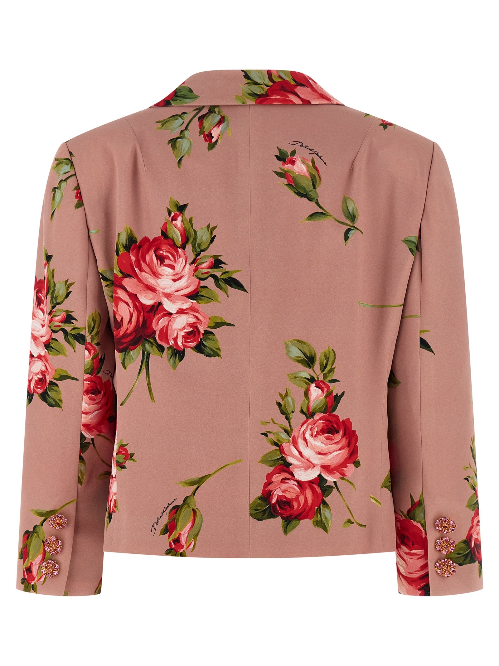 Dolce & Gabbana Women's Bouquet Rose Blazer