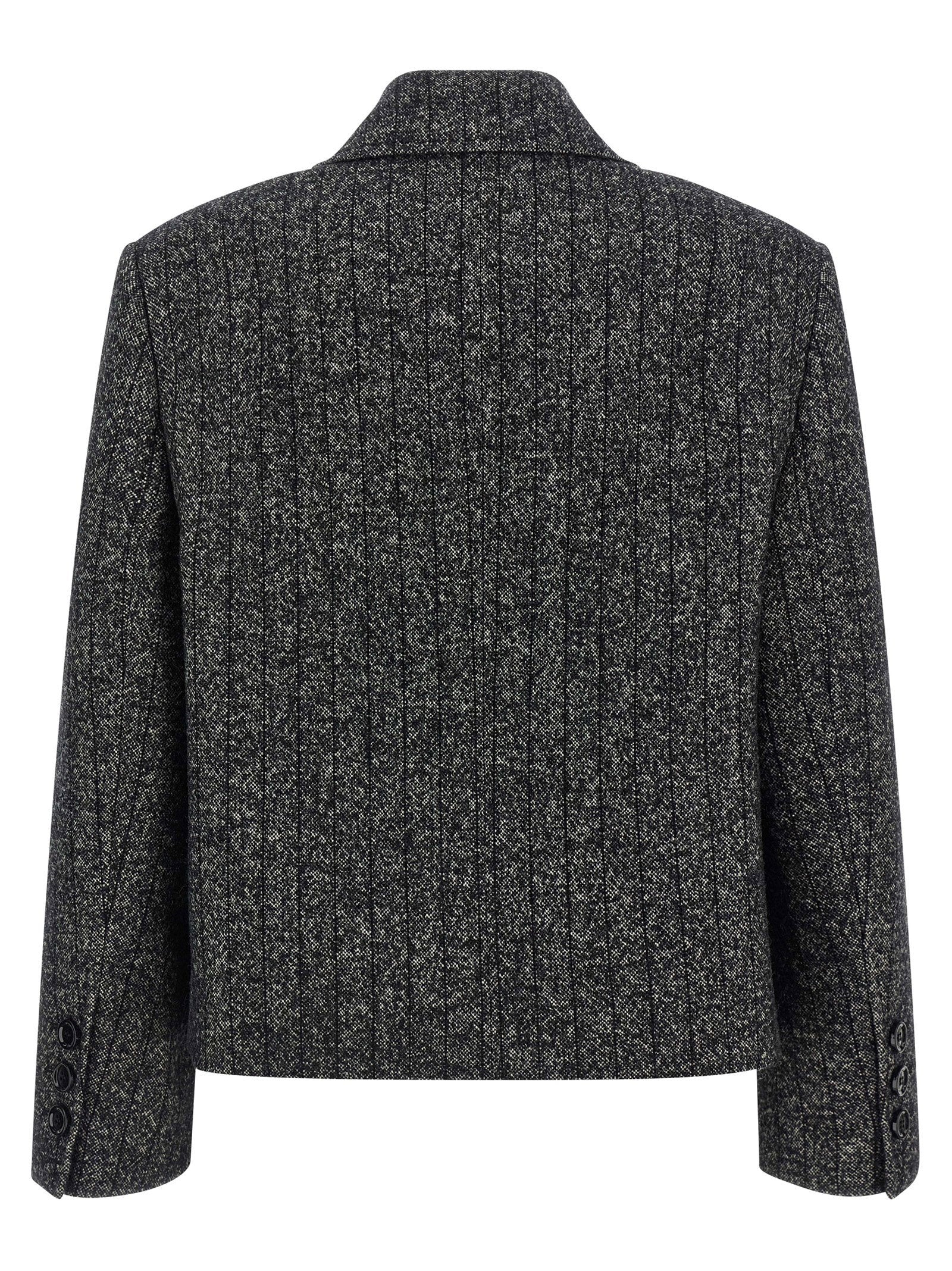 Dolce & Gabbana Women's Striped Wool Blazer