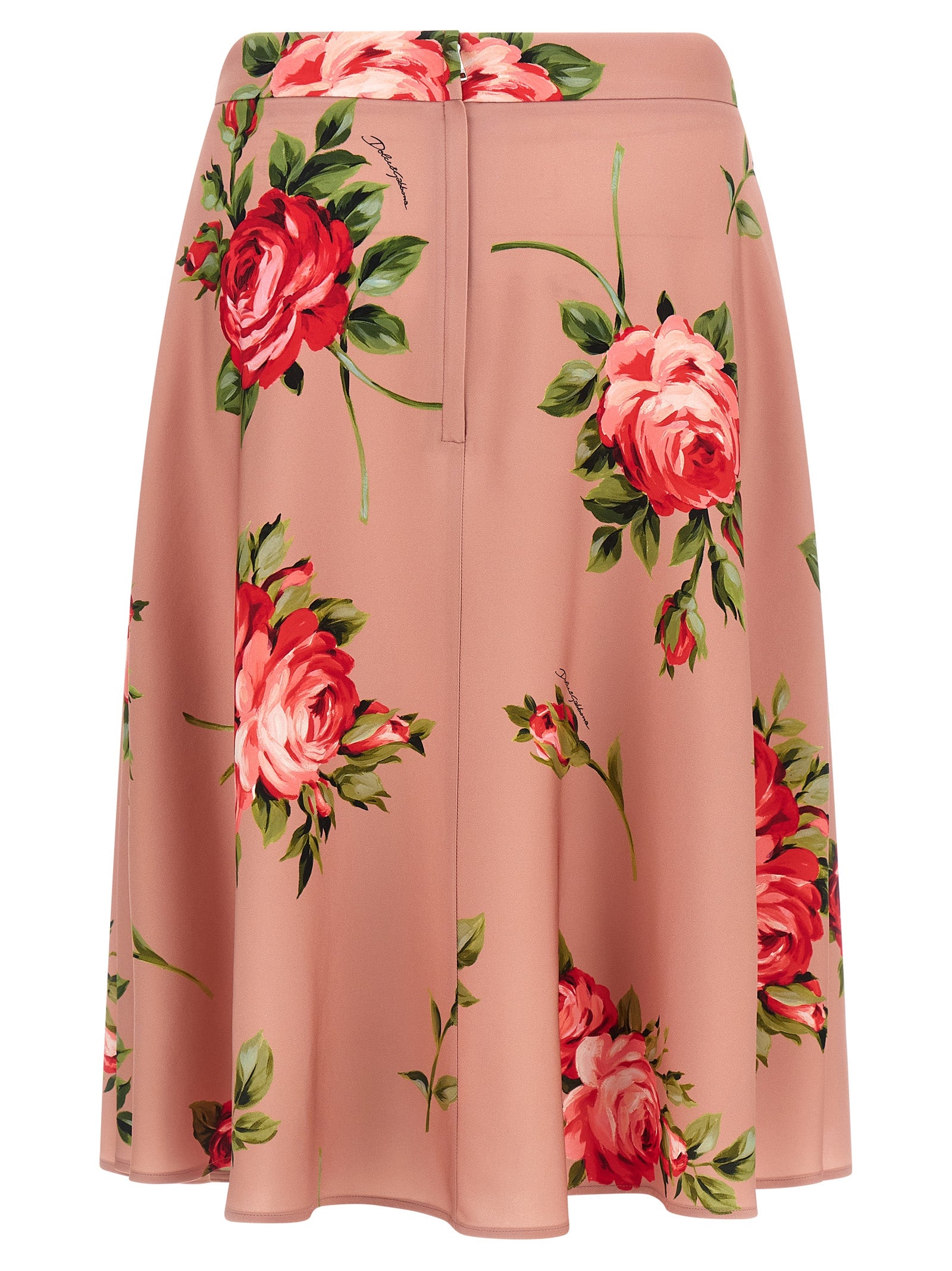 Dolce & Gabbana Women's Bouquet Rose Skirt