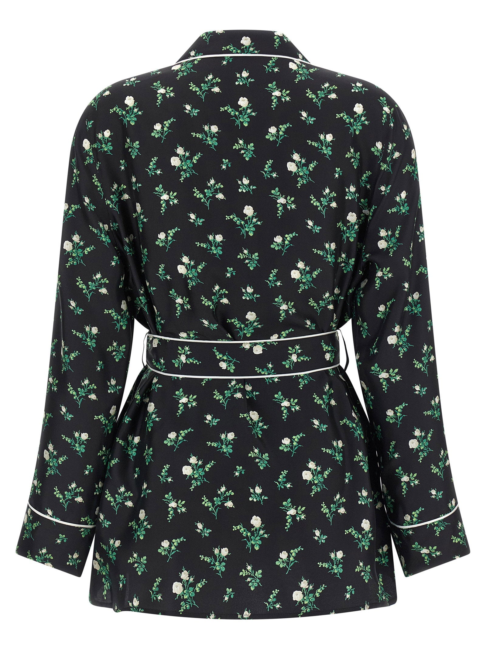 Dolce & Gabbana Women's Roselline And Lily Of The Lilies Of The Flowers Printed Shirt