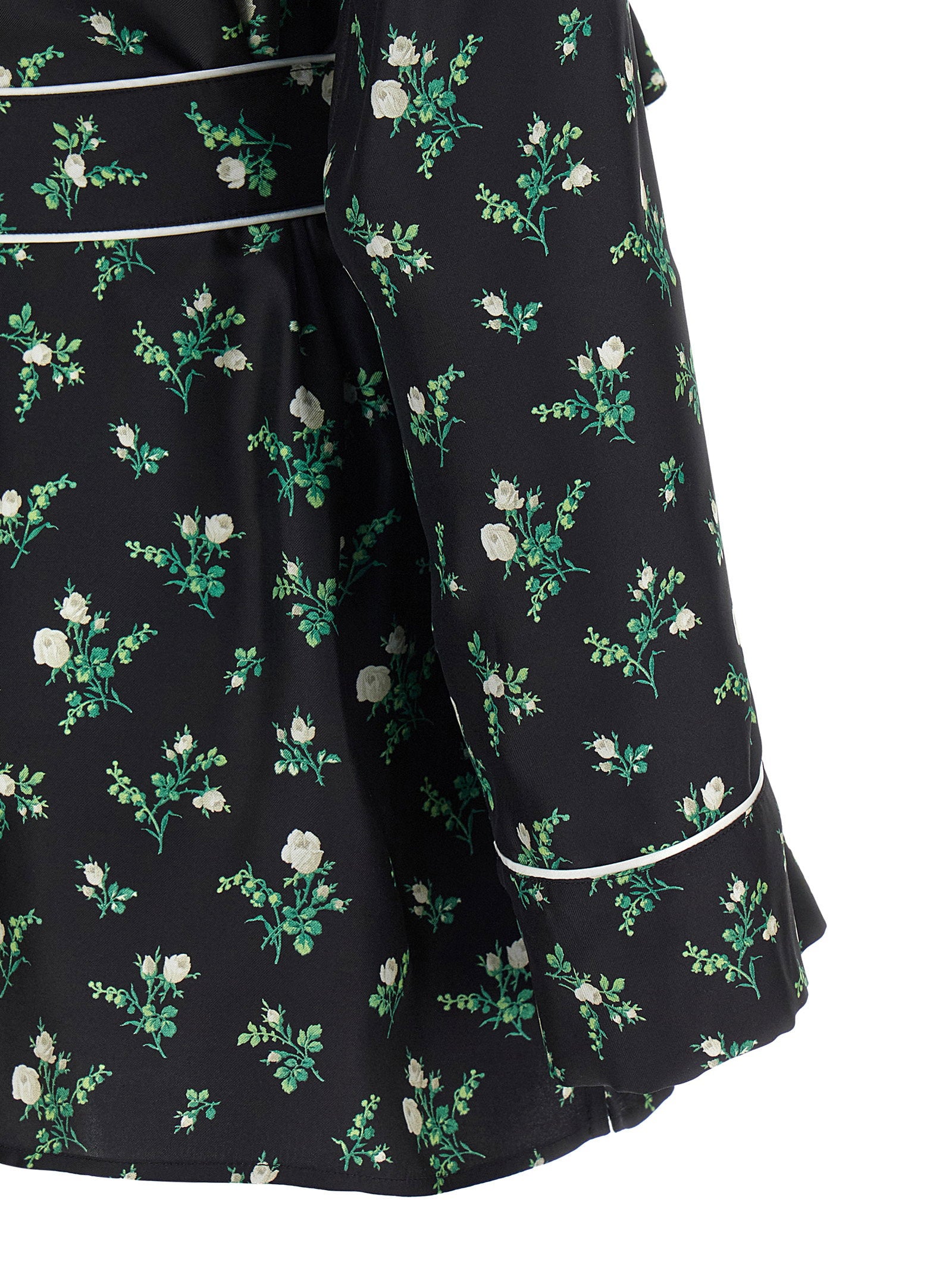 Dolce & Gabbana Women's Roselline And Lily Of The Lilies Of The Flowers Printed Shirt