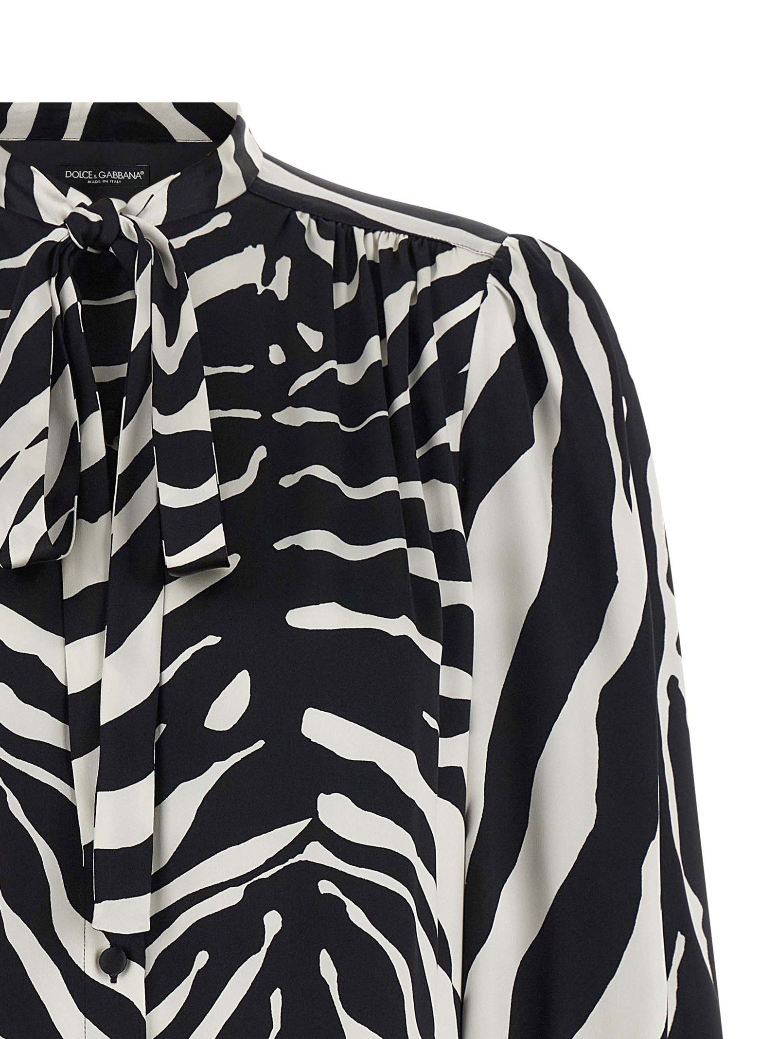 Dolce & Gabbana Women's Zebra Shirt