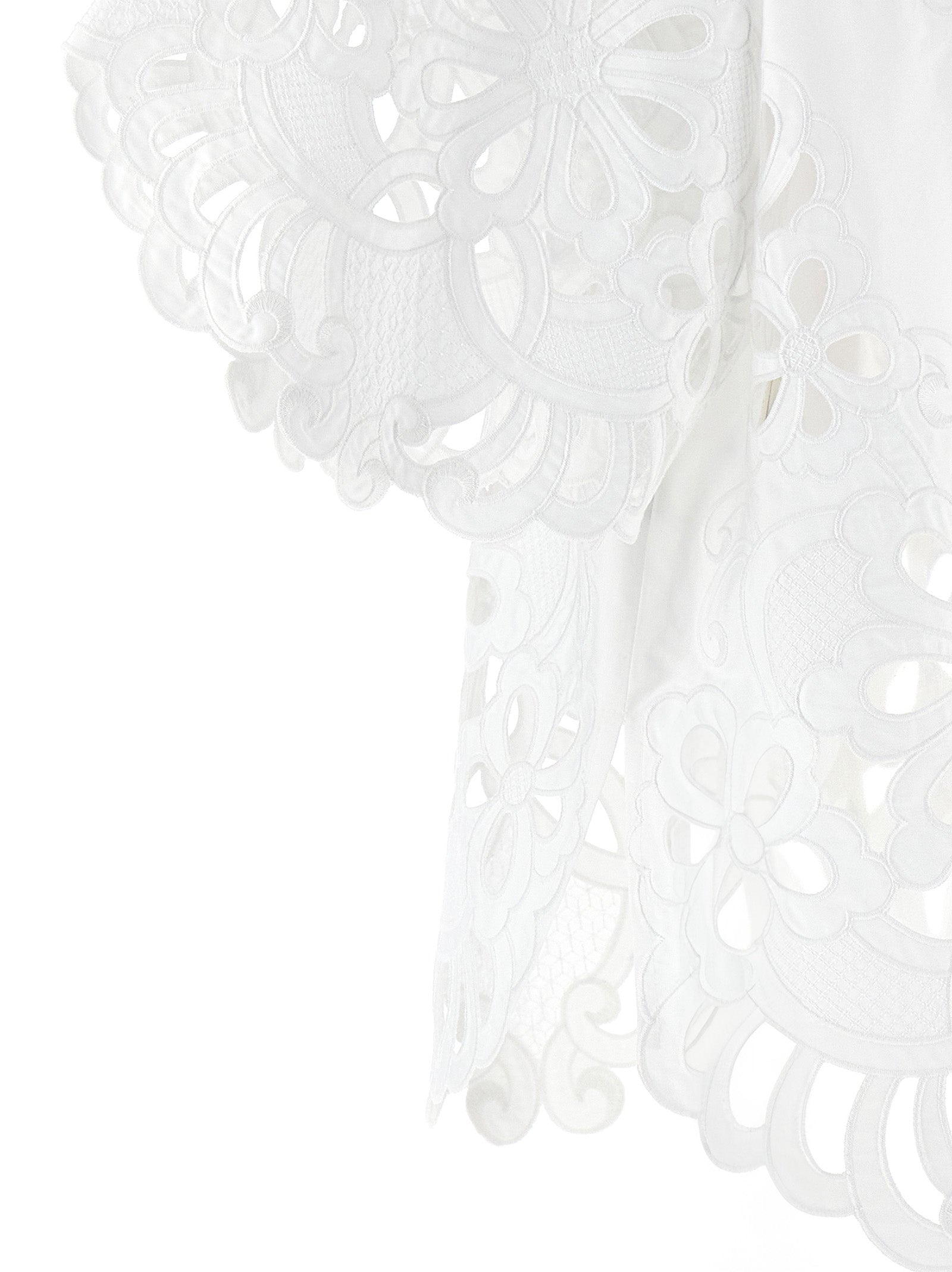 Dolce & Gabbana Women's Cut-Out Embroidery Shirt