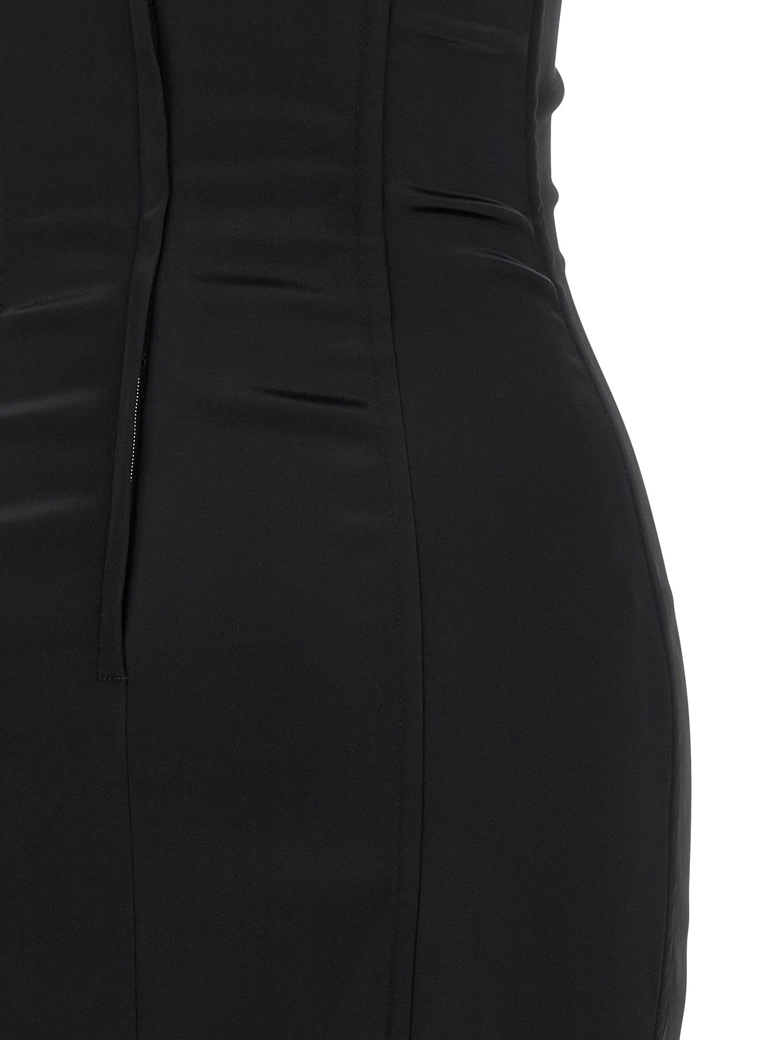 Dolce & Gabbana Women's Black Sicily Bra Corset Dress