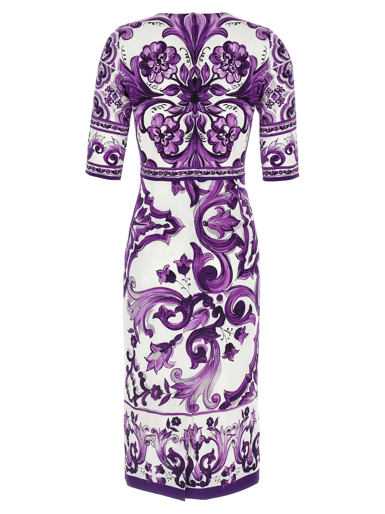 Dolce & Gabbana Women's Maiolica Print Dress