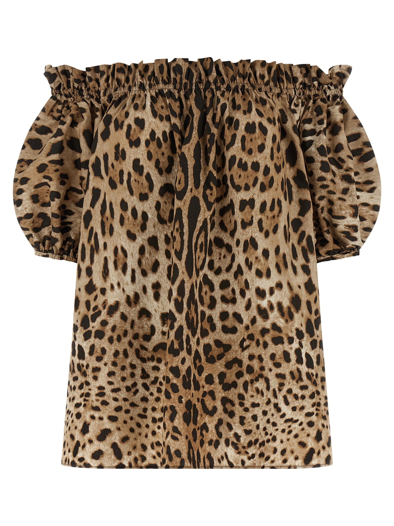 Dolce & Gabbana Women's Animal Print Cotton Top