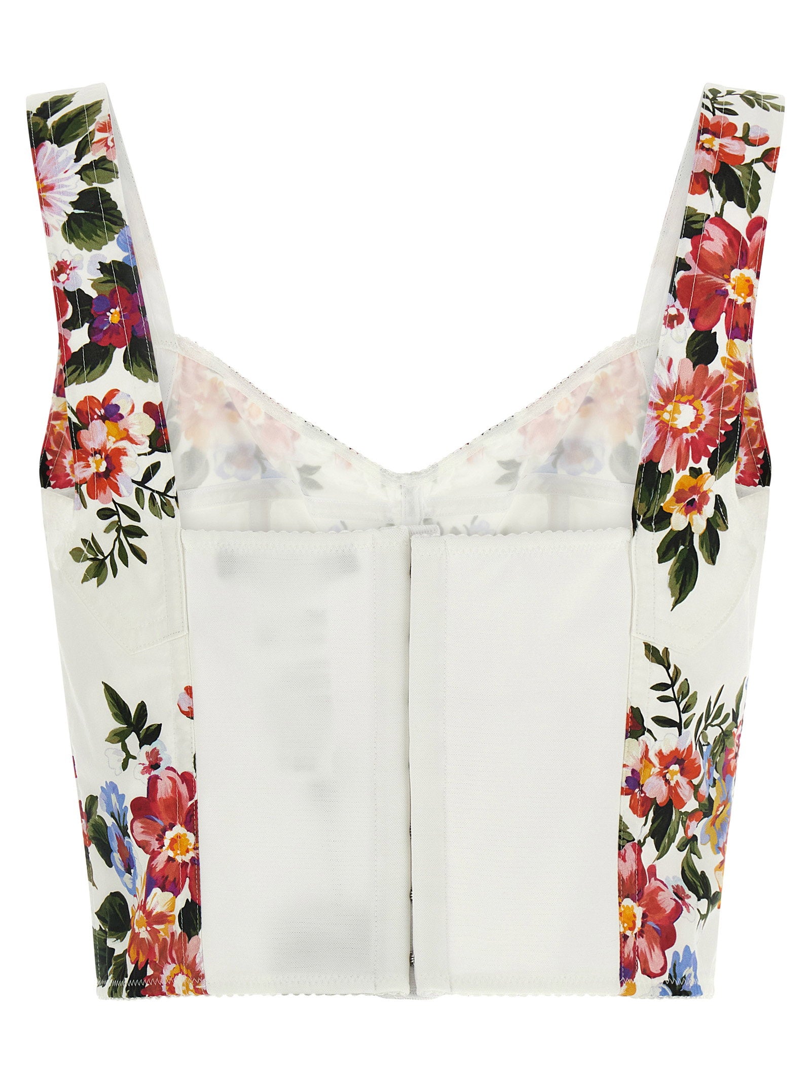 Dolce & Gabbana Women's Mazzo Di Fiori Print Top