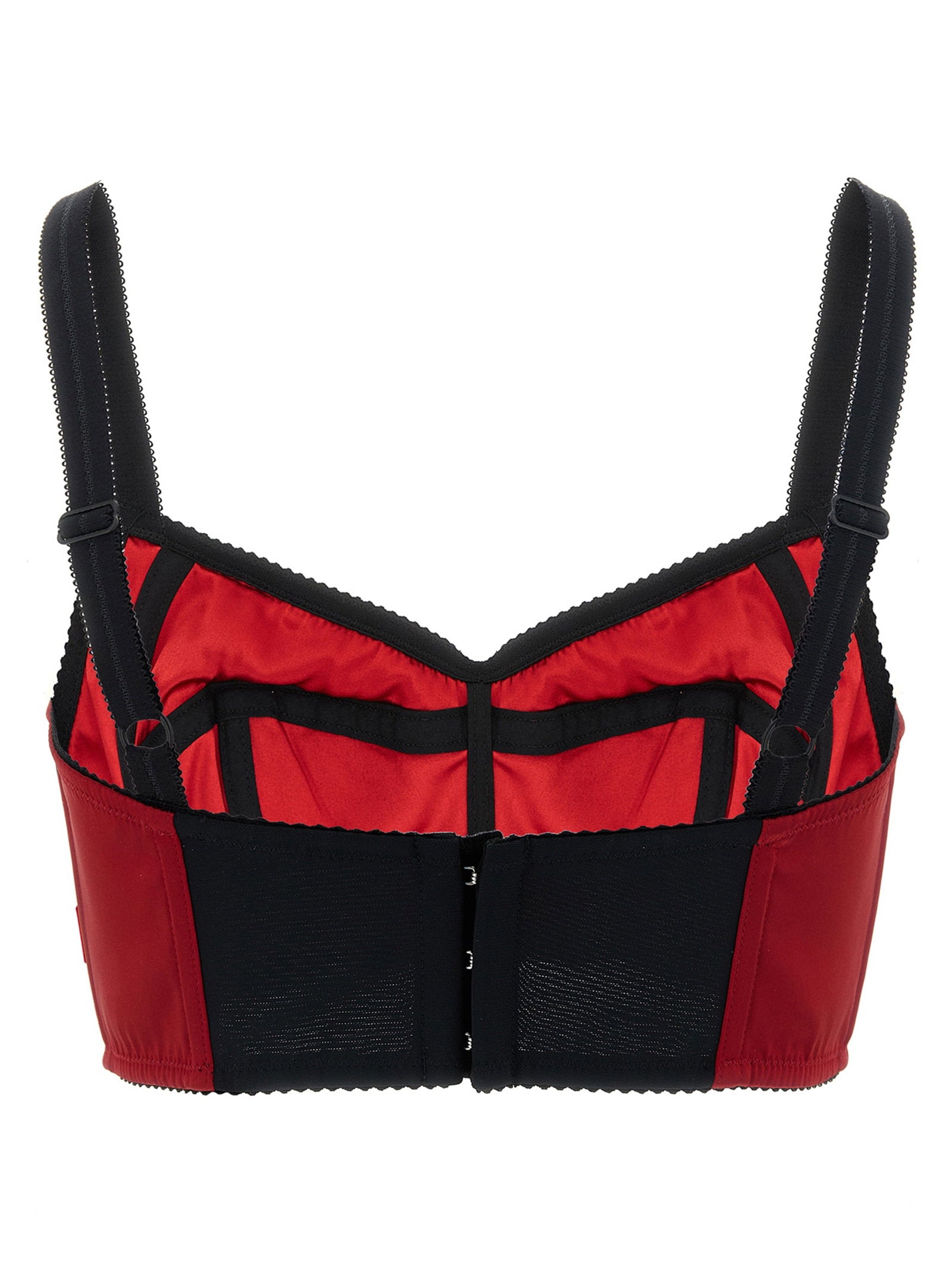 Dolce & Gabbana Women's Bustier Top With Stitching