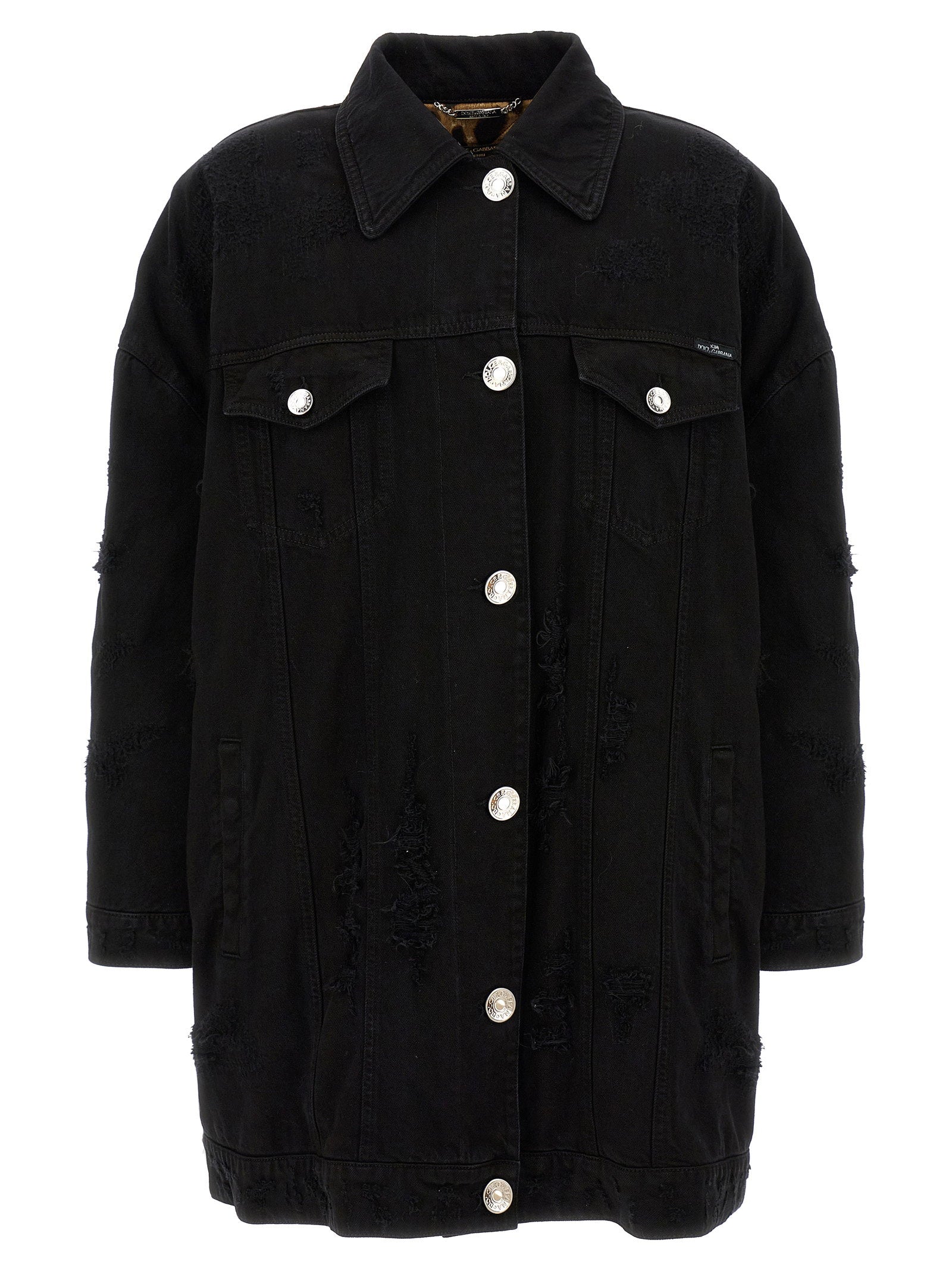 Dolce & Gabbana Women's Denim Long Jacket