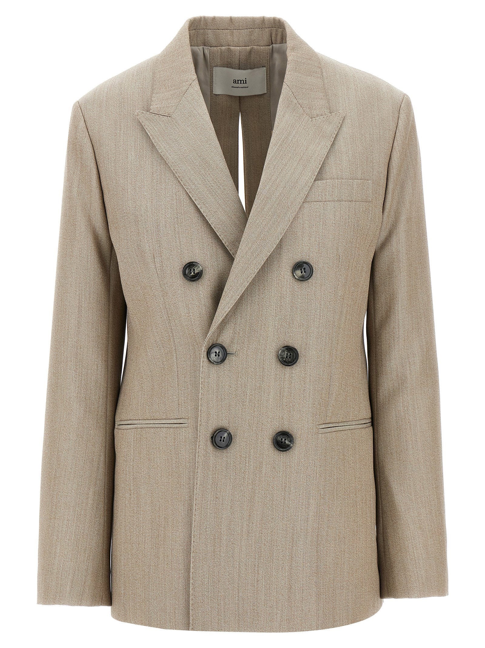 Ami Paris Women's Maxi Split Blazer