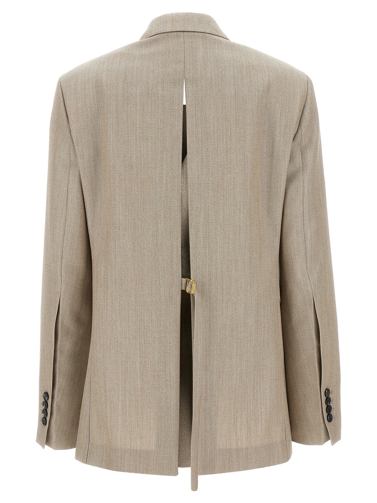 Ami Paris Women's Maxi Split Blazer