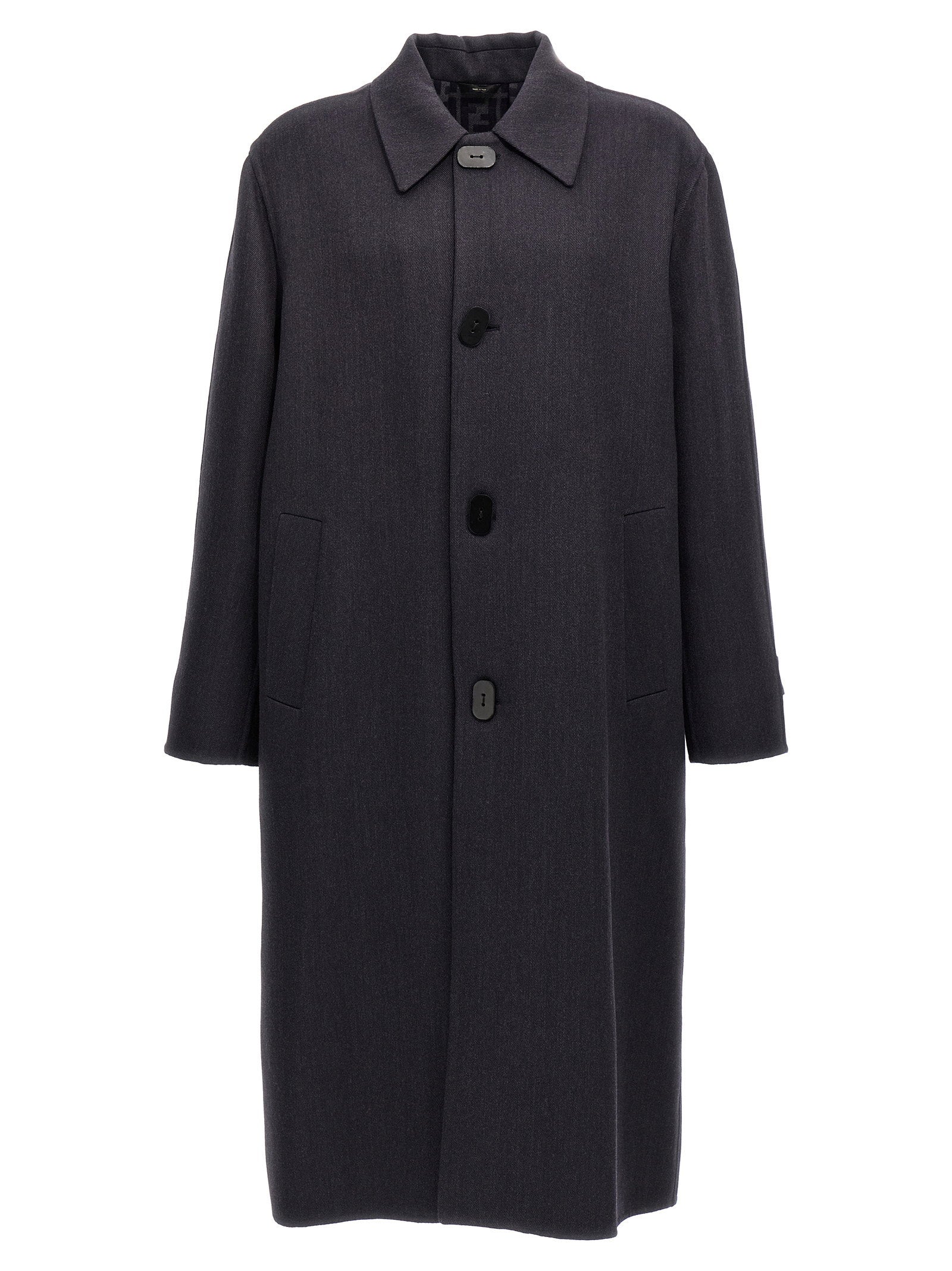Fendi Men's Double Wool Coat