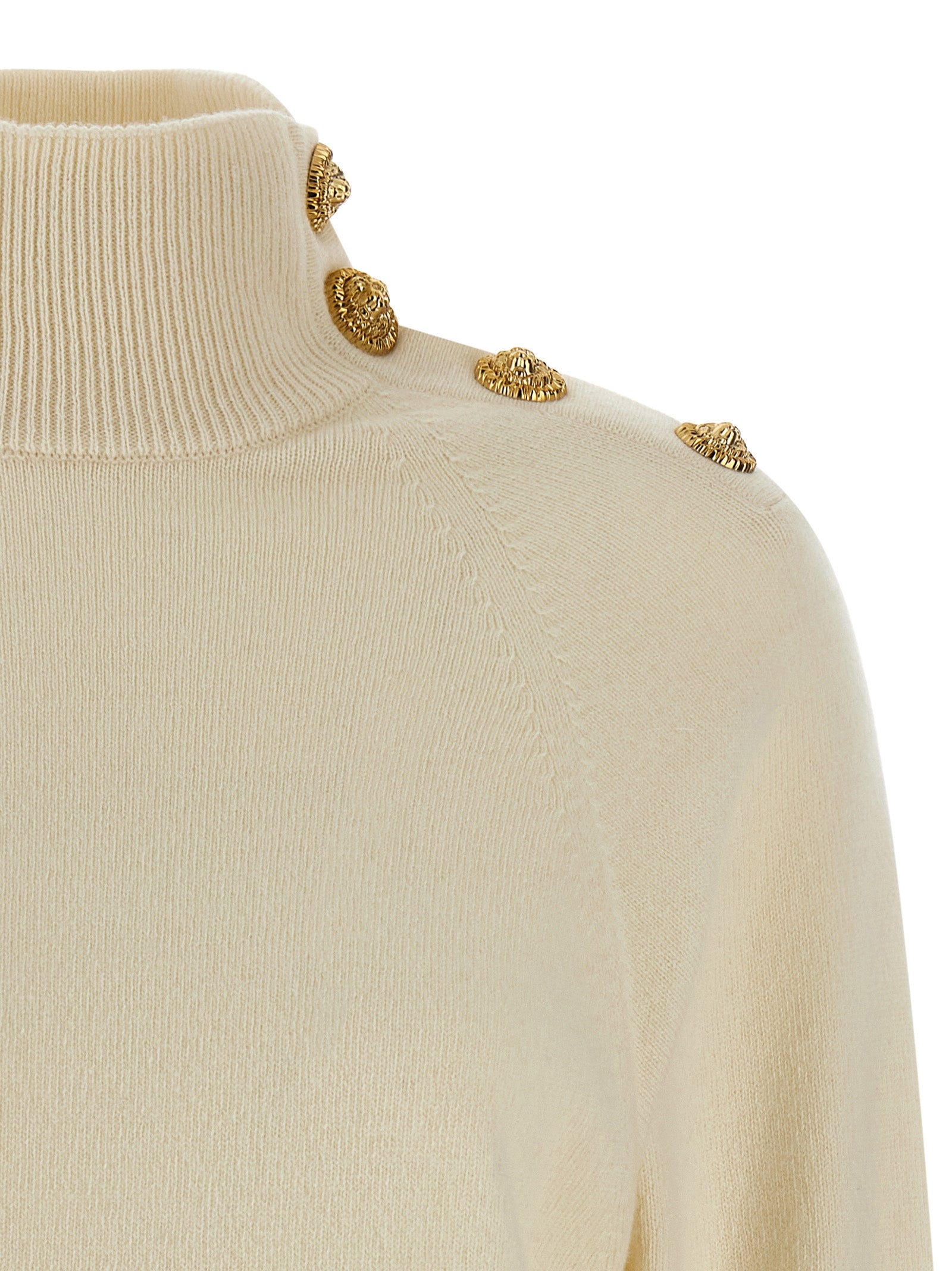 Balmain Women's Cashmere Wool Dress
