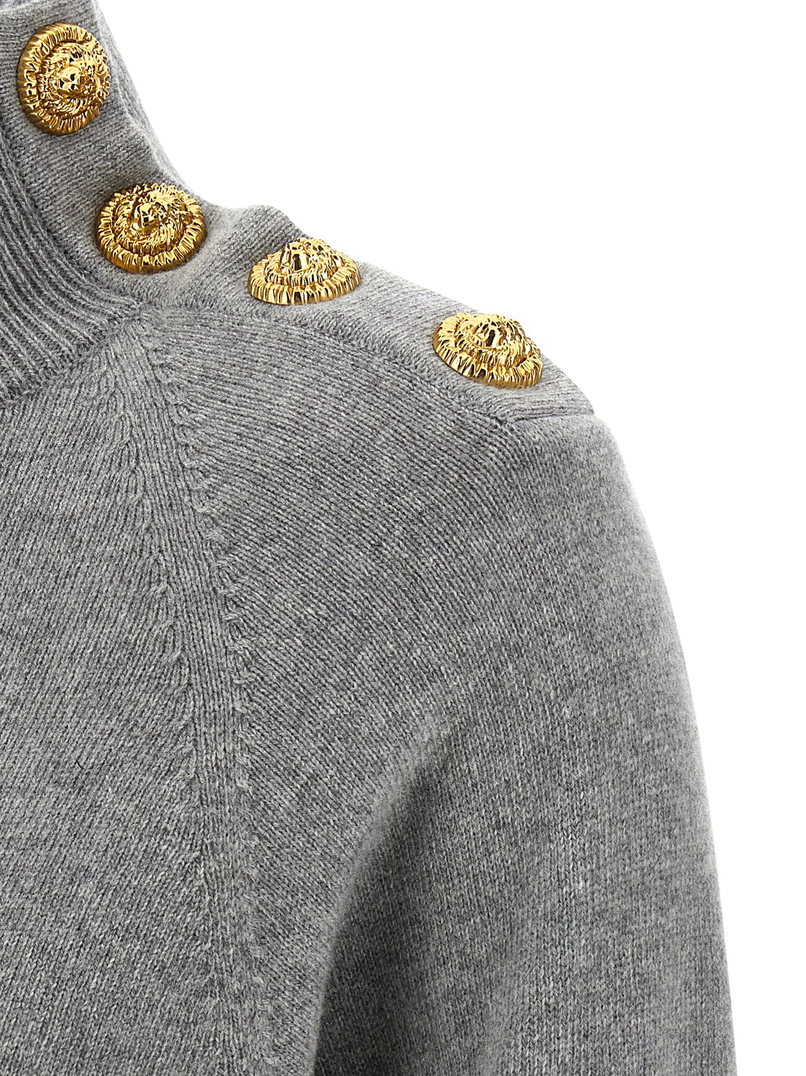 Balmain Women's Cashmere Wool Dress