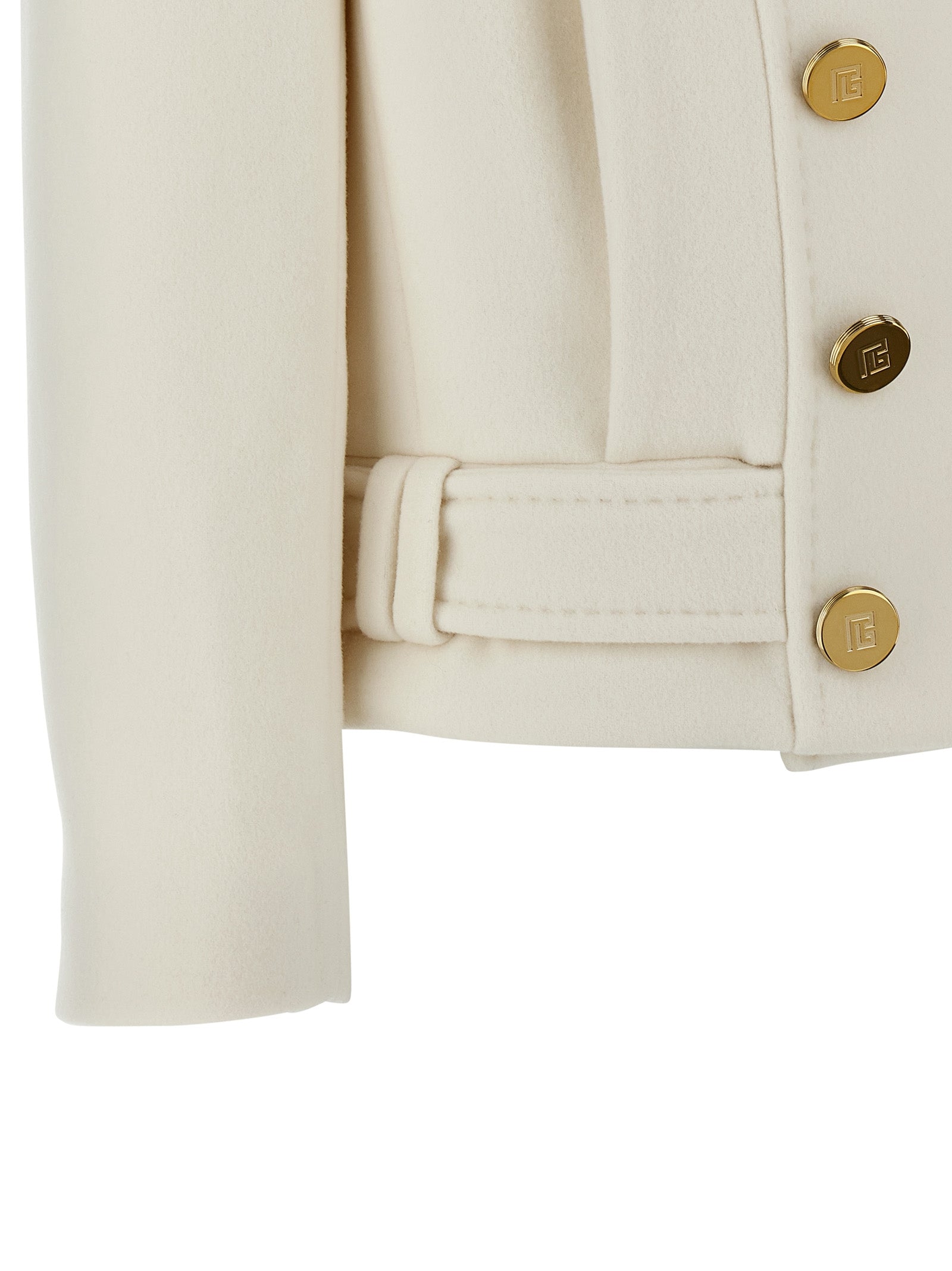 Balmain Women's Double-Breasted Coat