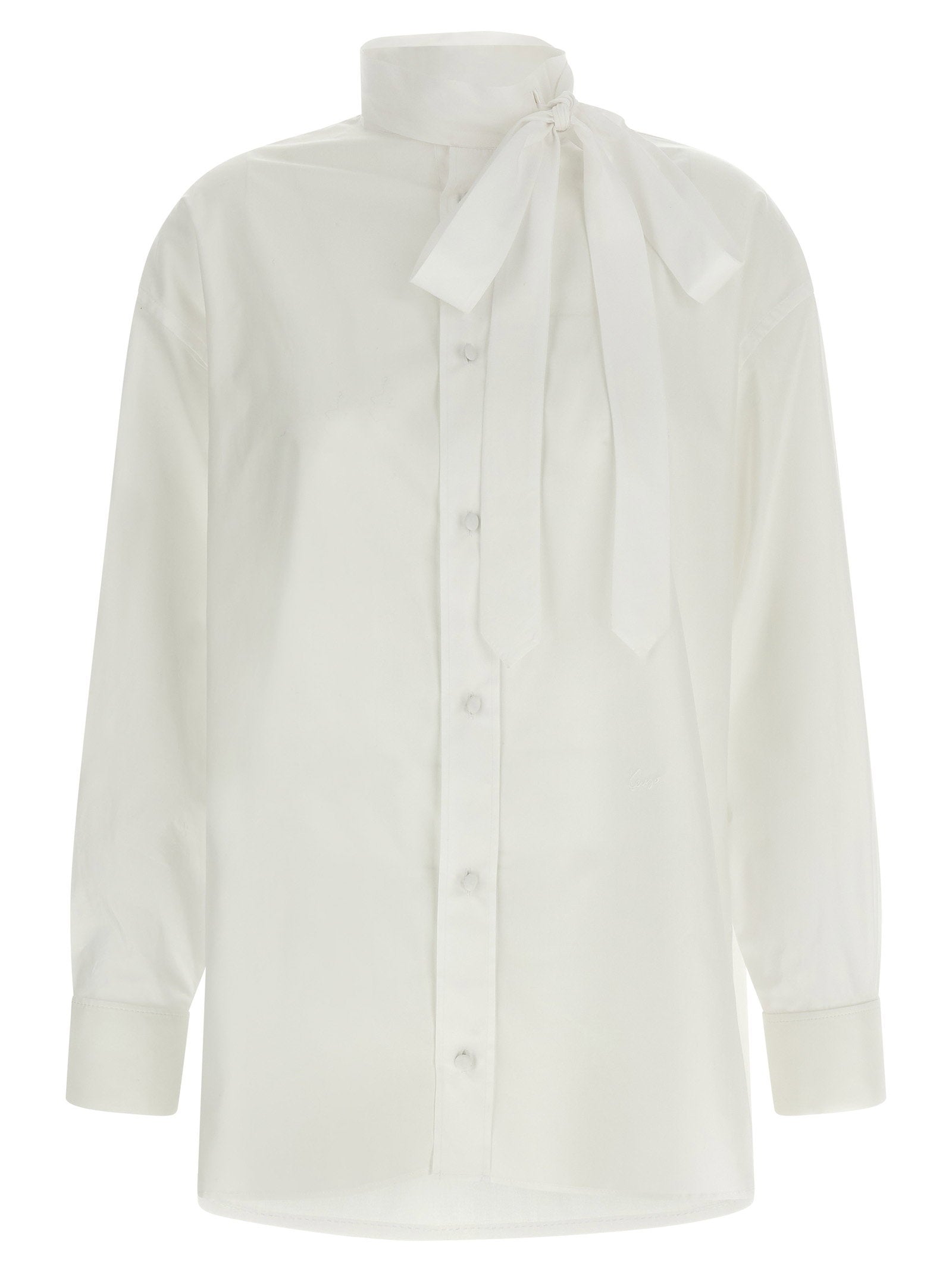Kenzo Women's Lavallière Collar Shirt