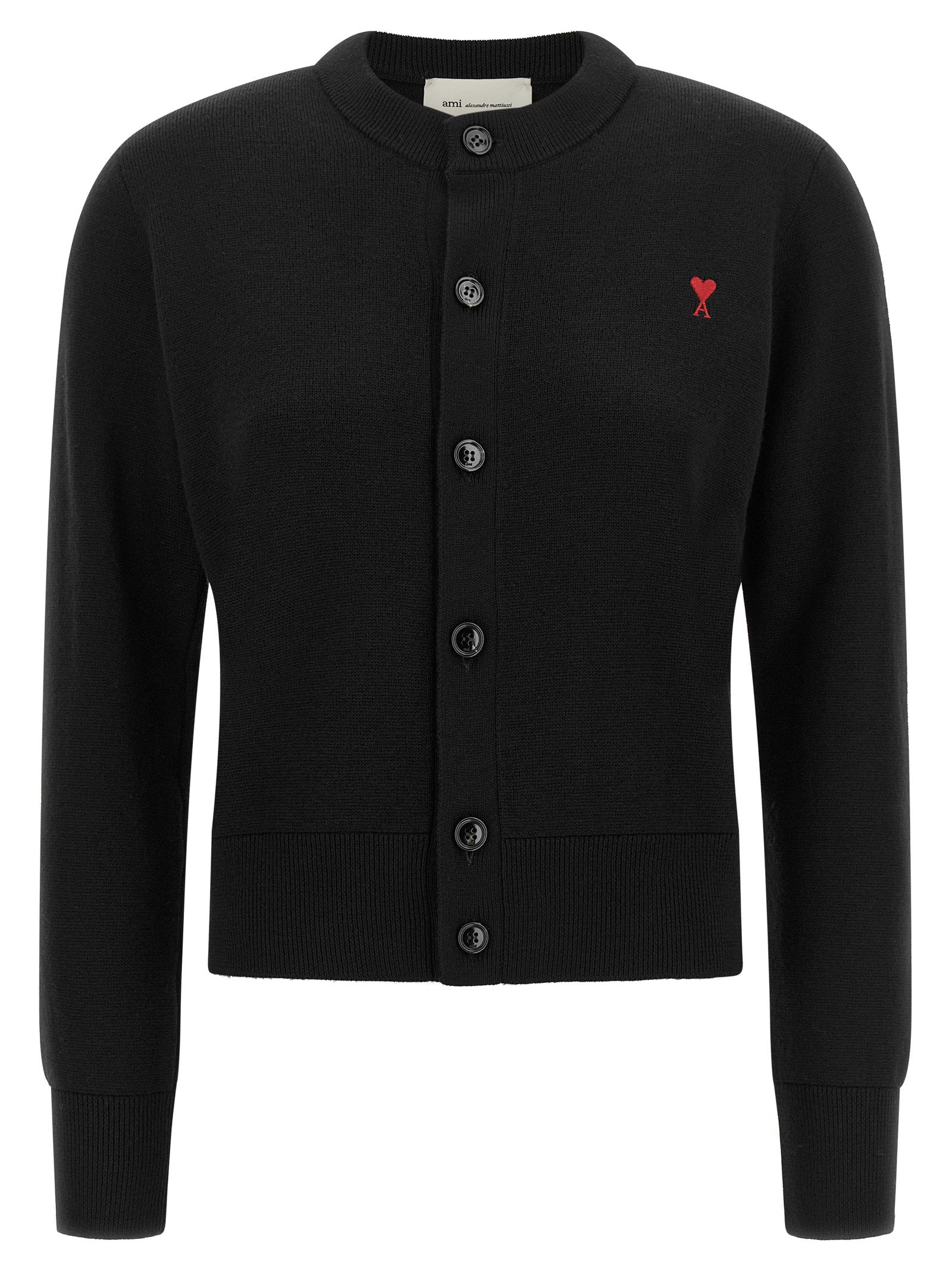 Ami Paris Women's Ami De Coeur Cardigan