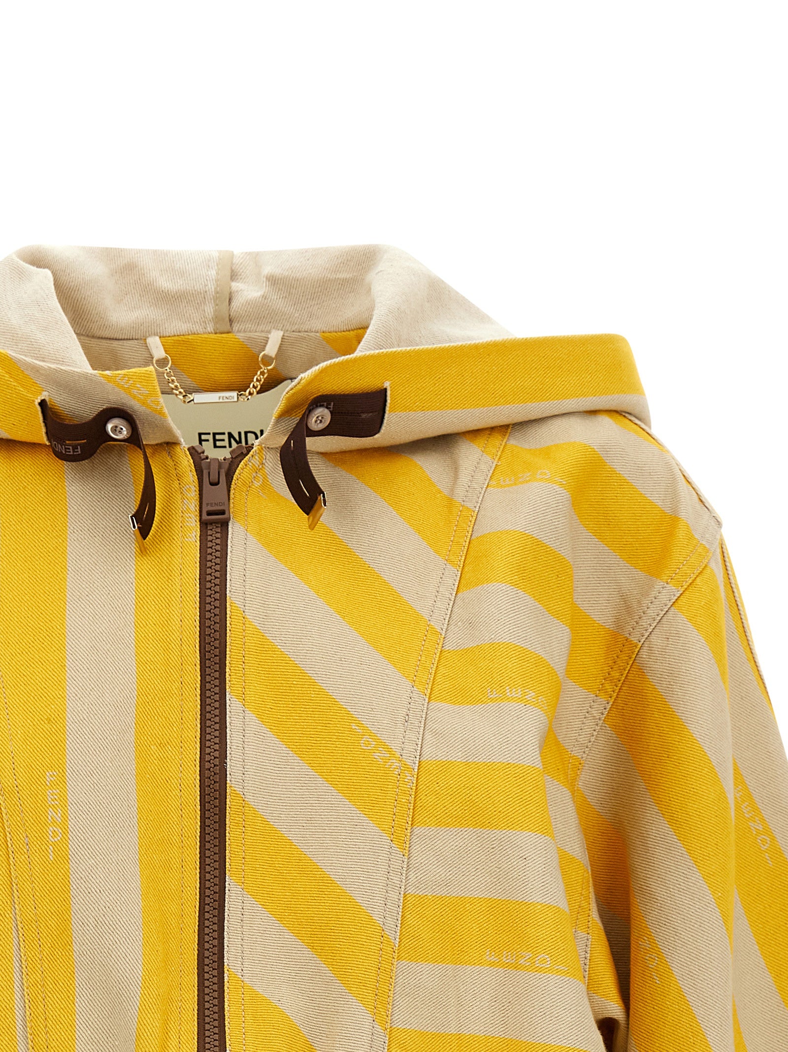 Fendi Women's Pequin Striped Jacket