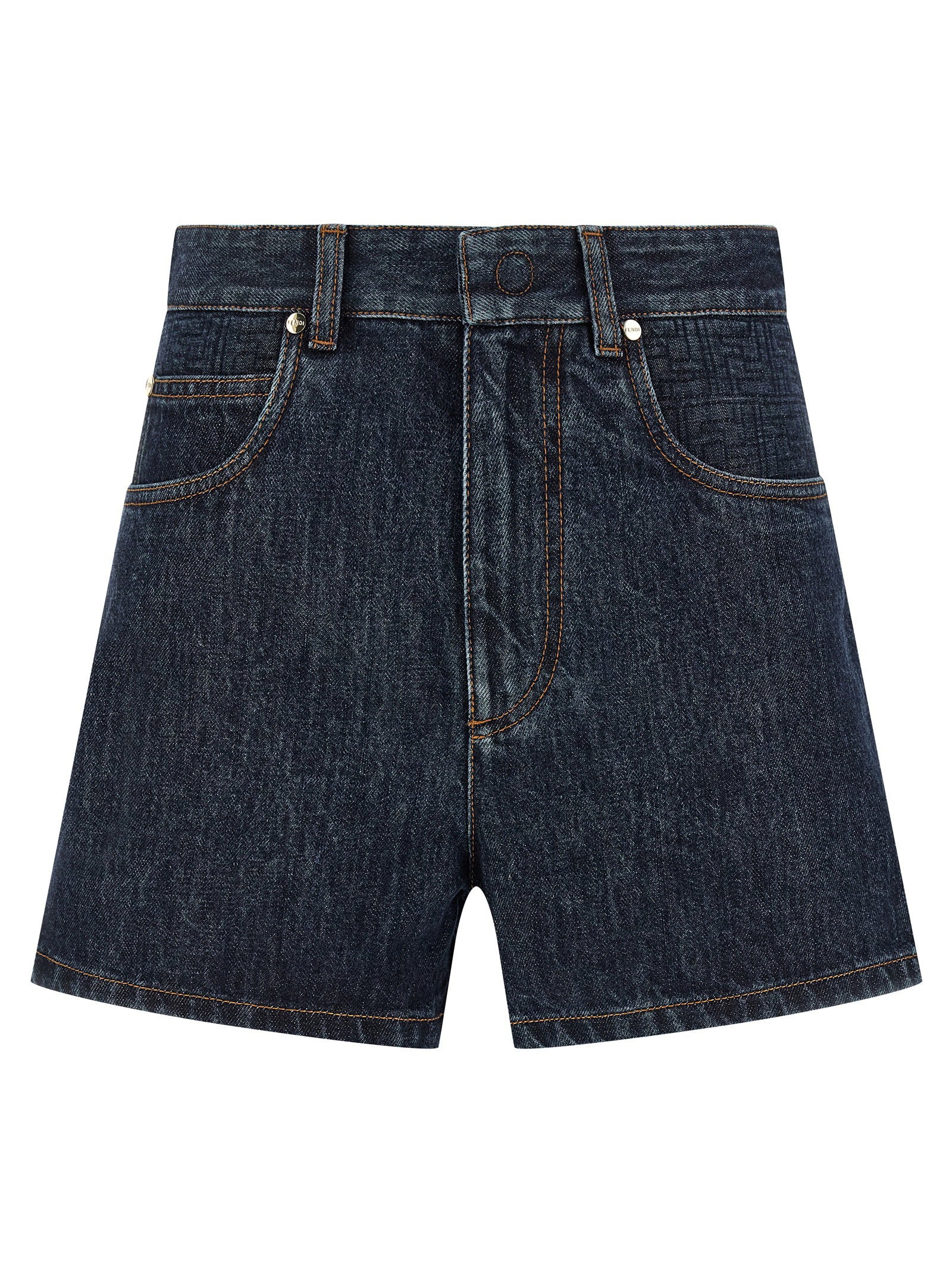 Fendi Women's Ff Padded Shorts