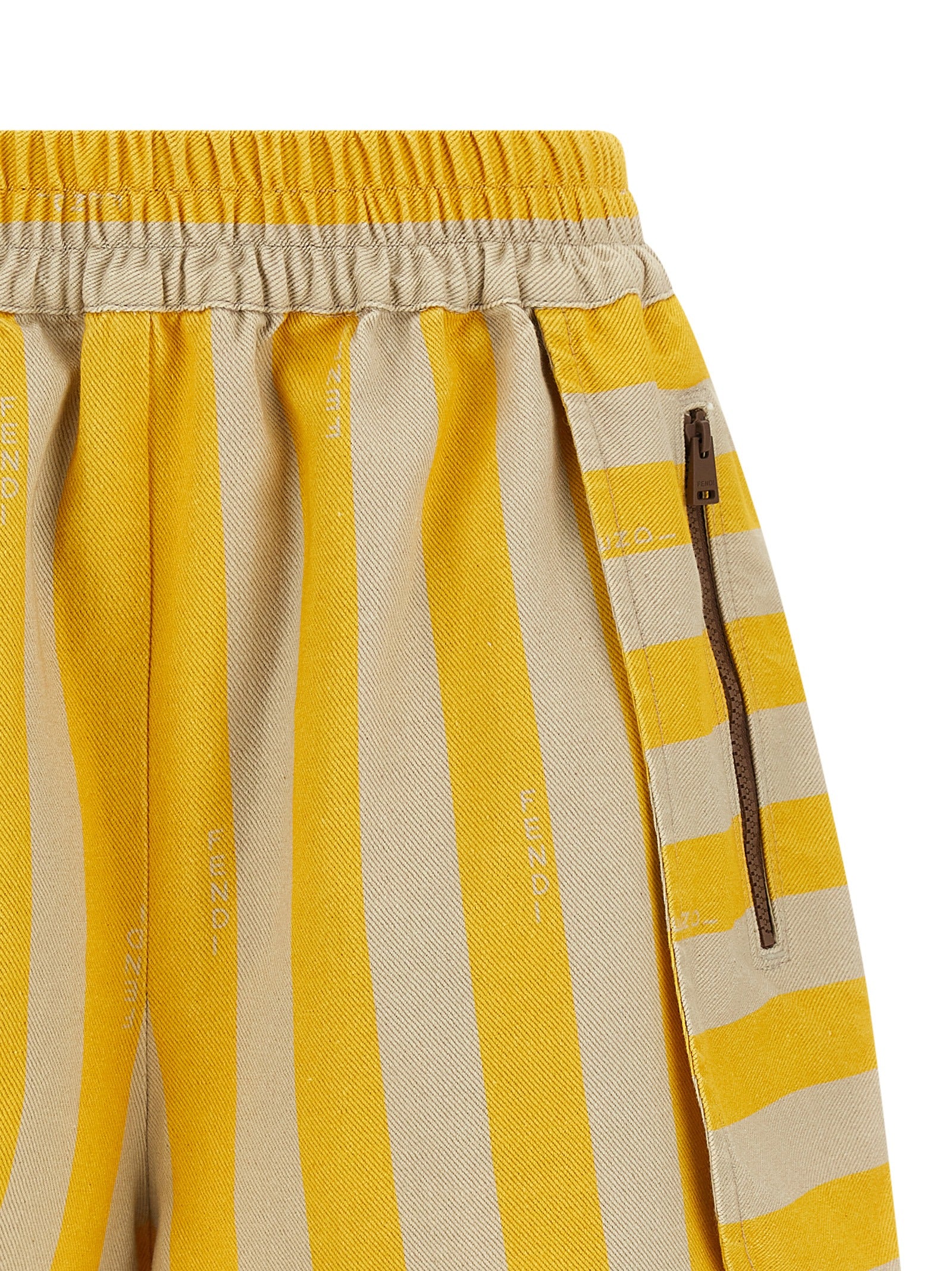Fendi Women's Pequin Striped Shorts