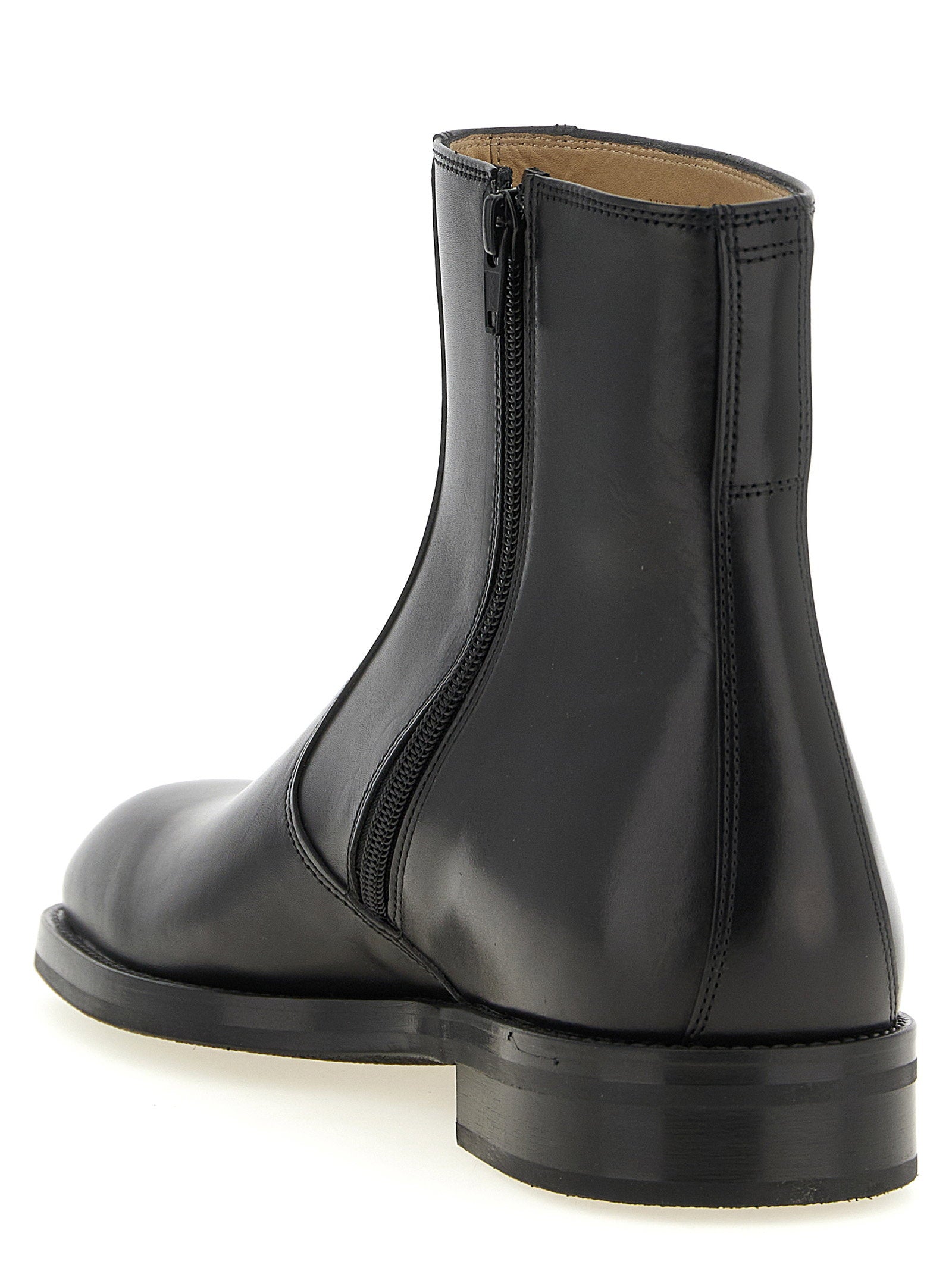 Lemaire Men's Zip Ankle Boots