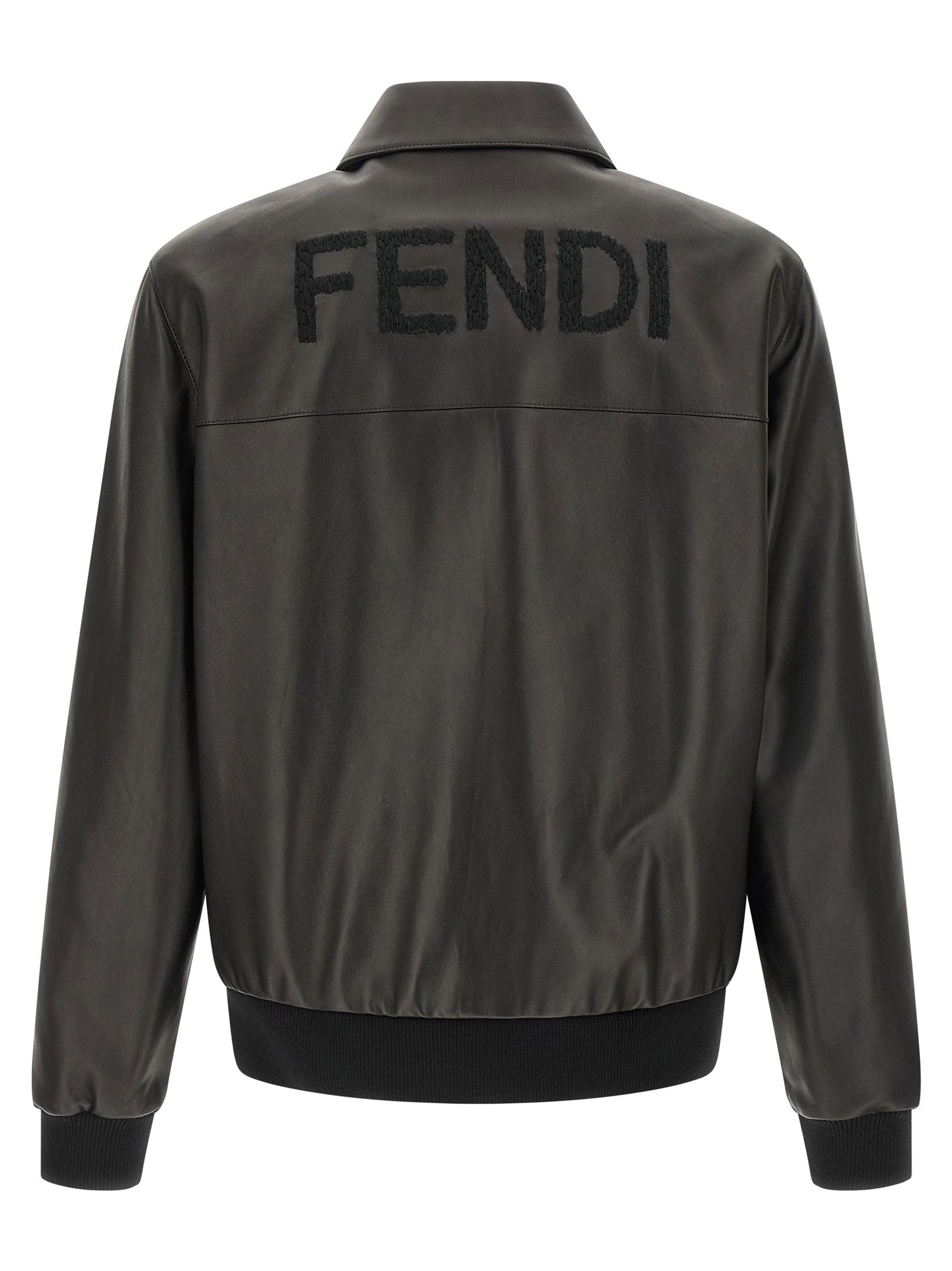 Fendi Men's Leather Blouson