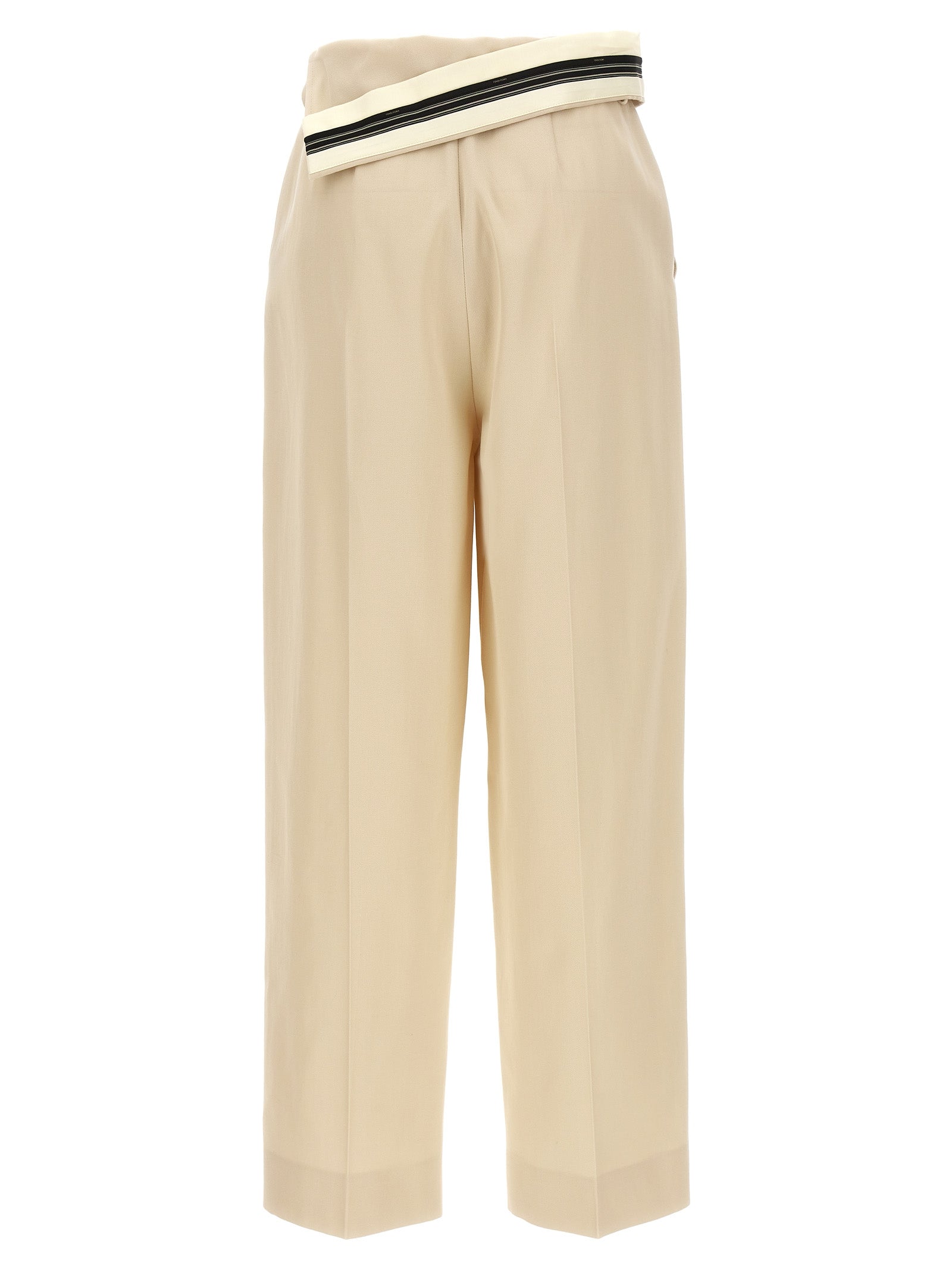 Fendi Women's Roma Gabardine Trousers