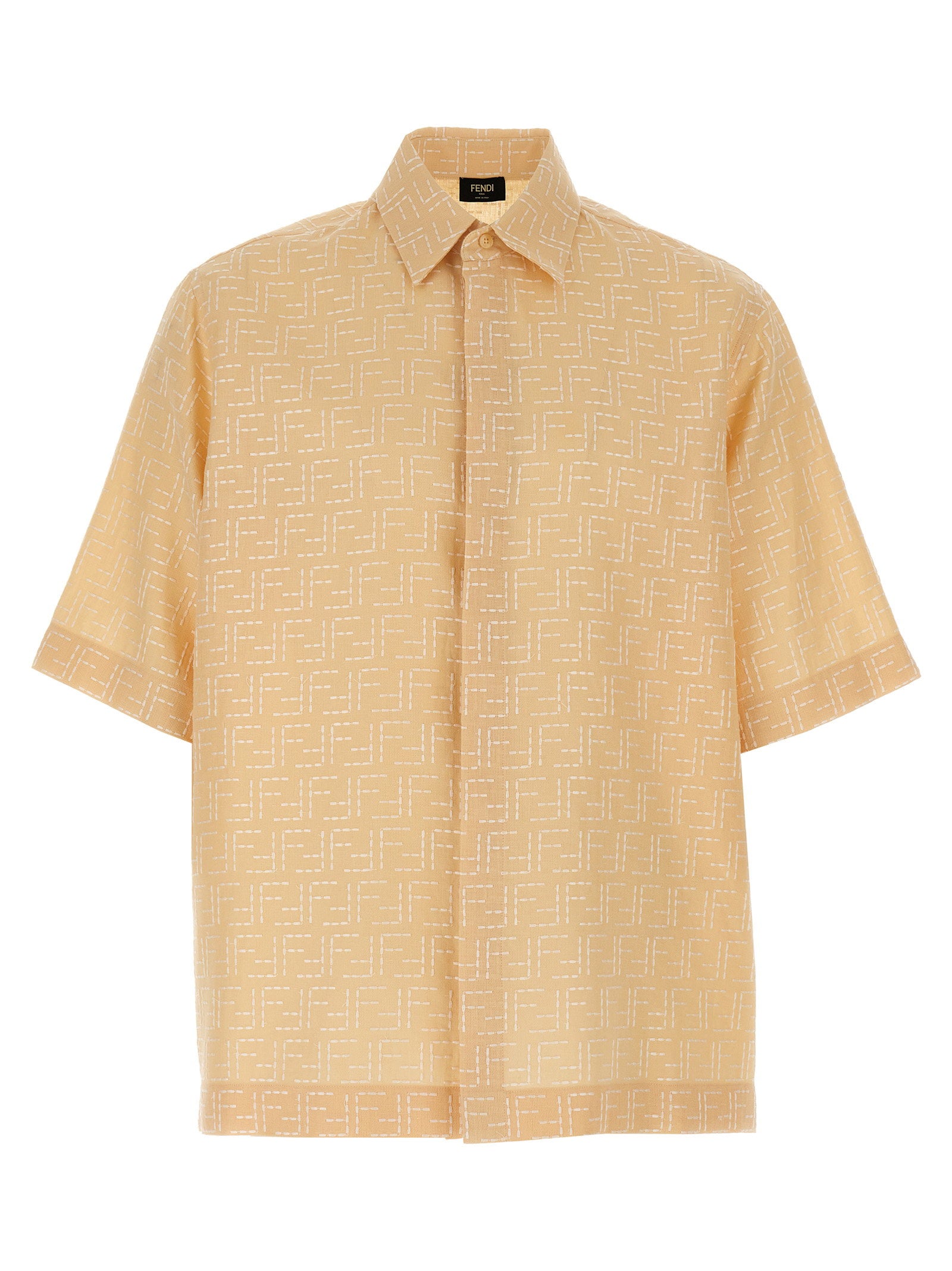 Fendi Men's Ff Jacquard Shirt