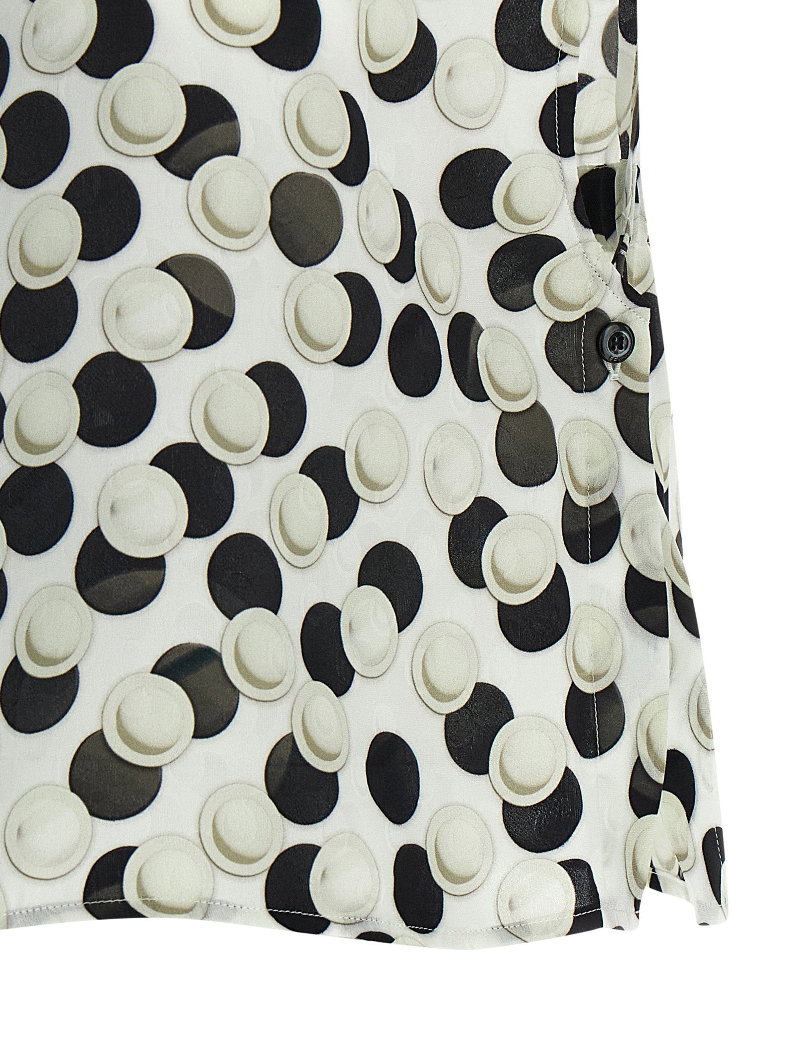 Fendi Women's Polka Dot Crop Top