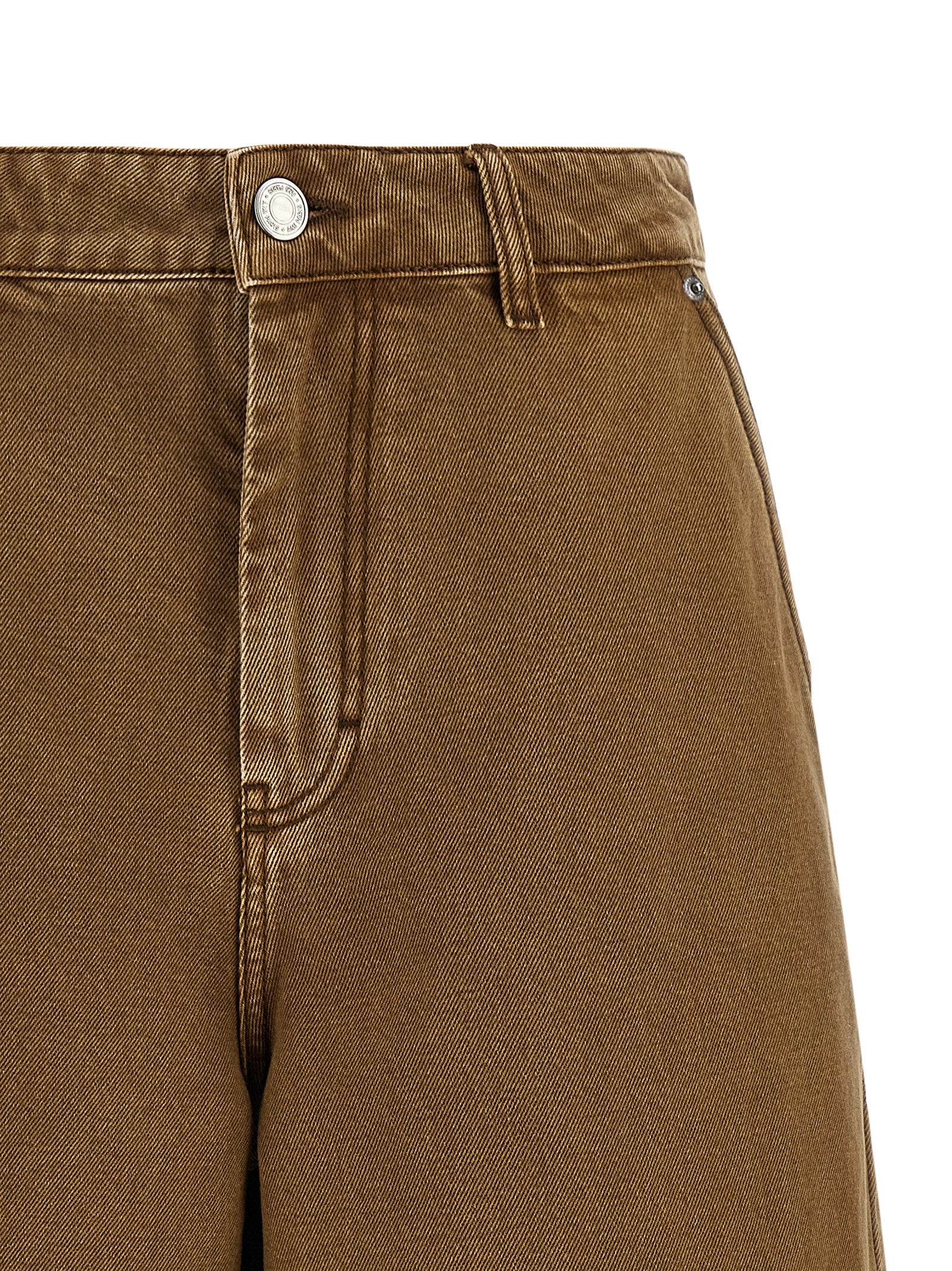 Ami Paris Women's Denim Bermuda Shorts
