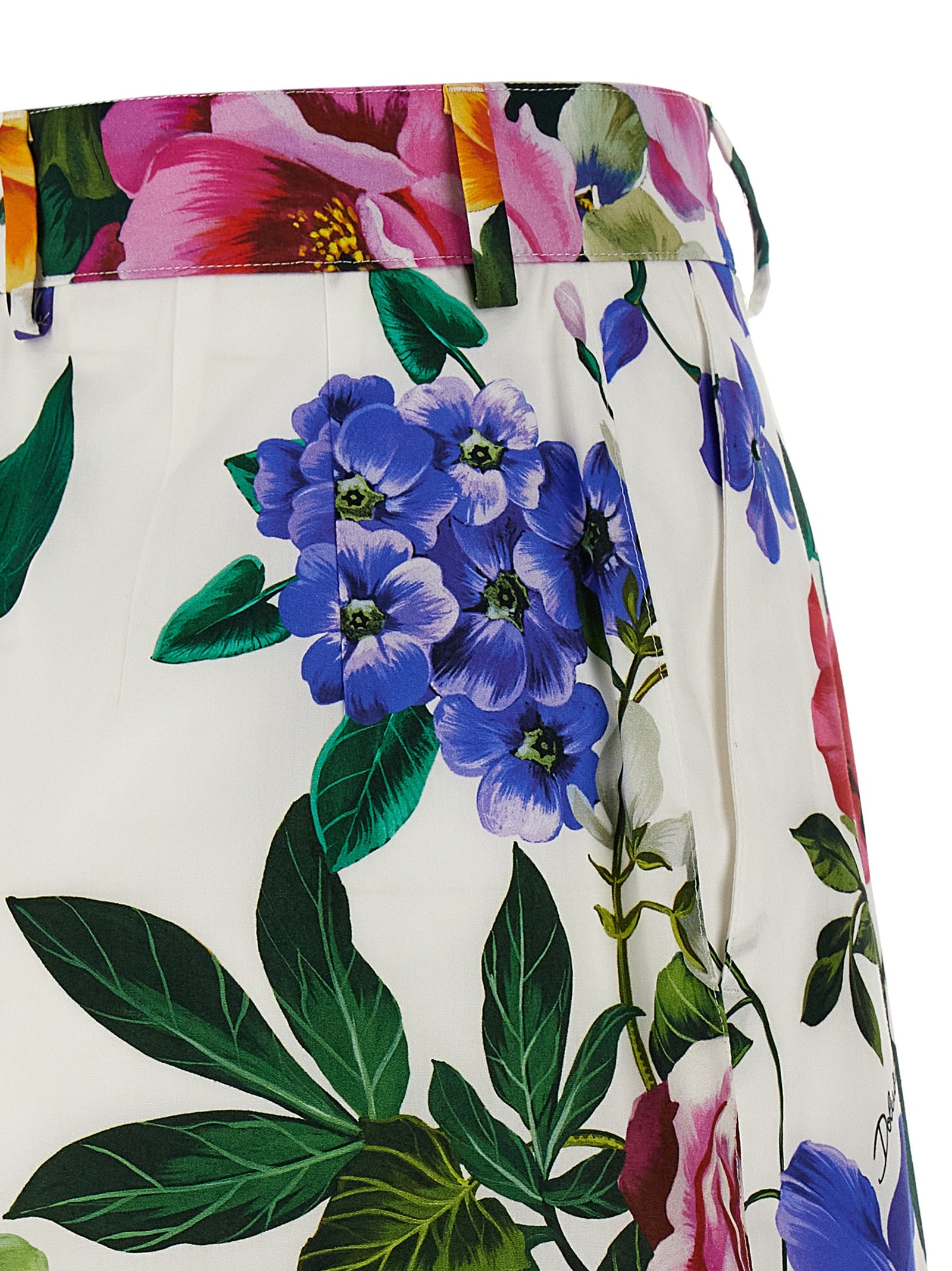 Dolce & Gabbana Women's Bouquet Bermuda Shorts