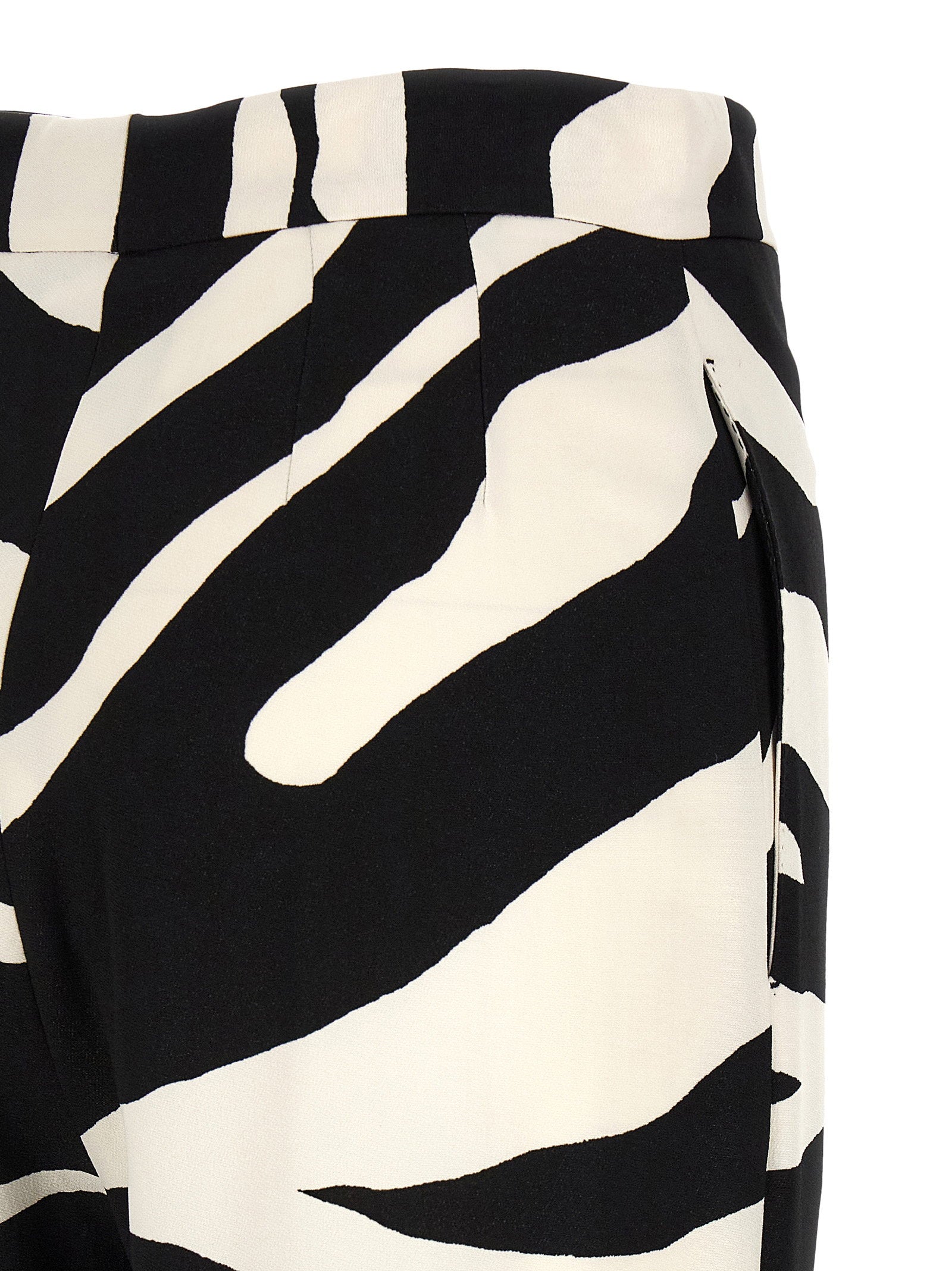 Dolce & Gabbana Women's Zebra Print Palazzo Pants