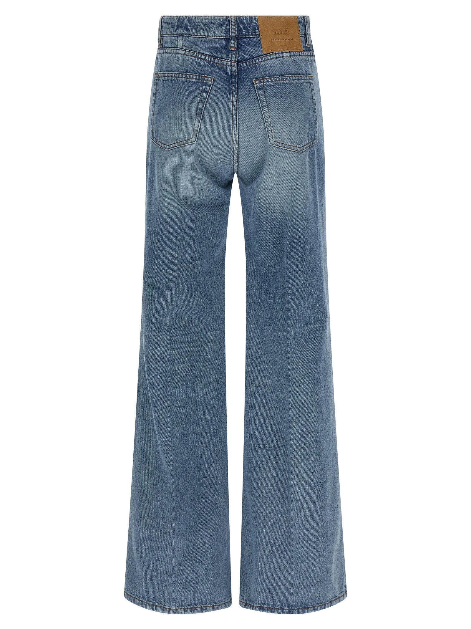 Ami Paris Women's Flared Leg Jeans